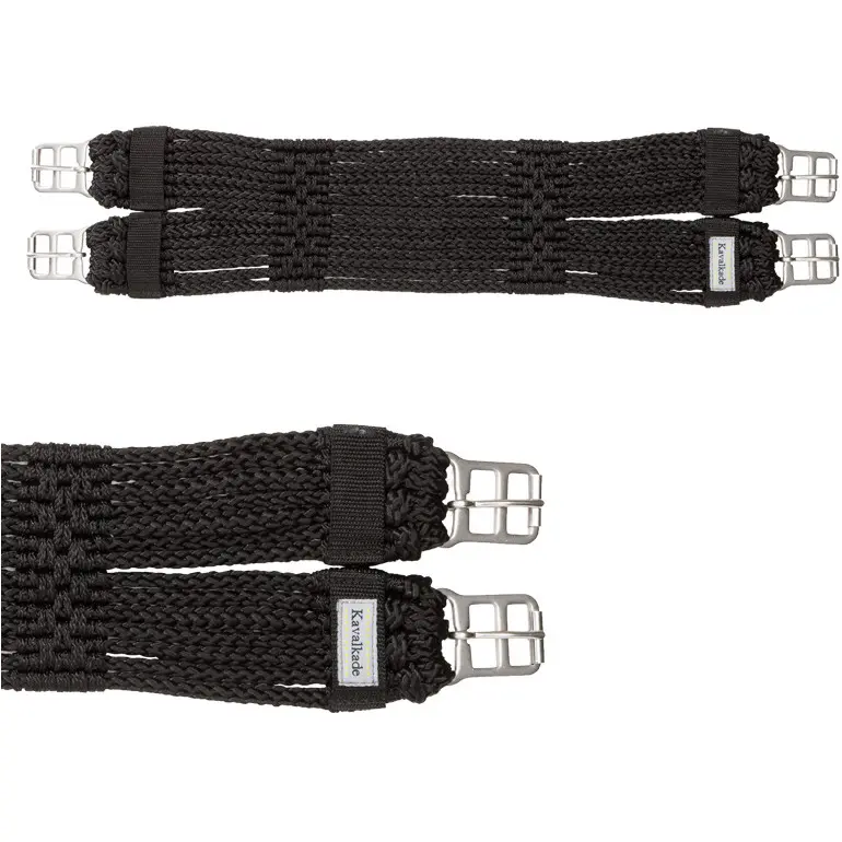 Schnurenkurzgurt ohne Elast ROPE schwarz