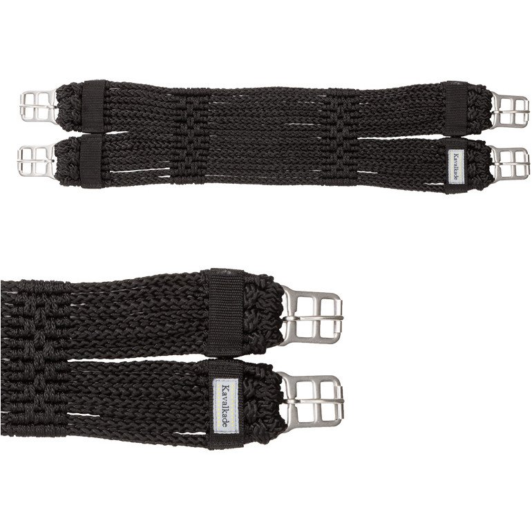 Schnurenkurzgurt ohne Elast ROPE schwarz