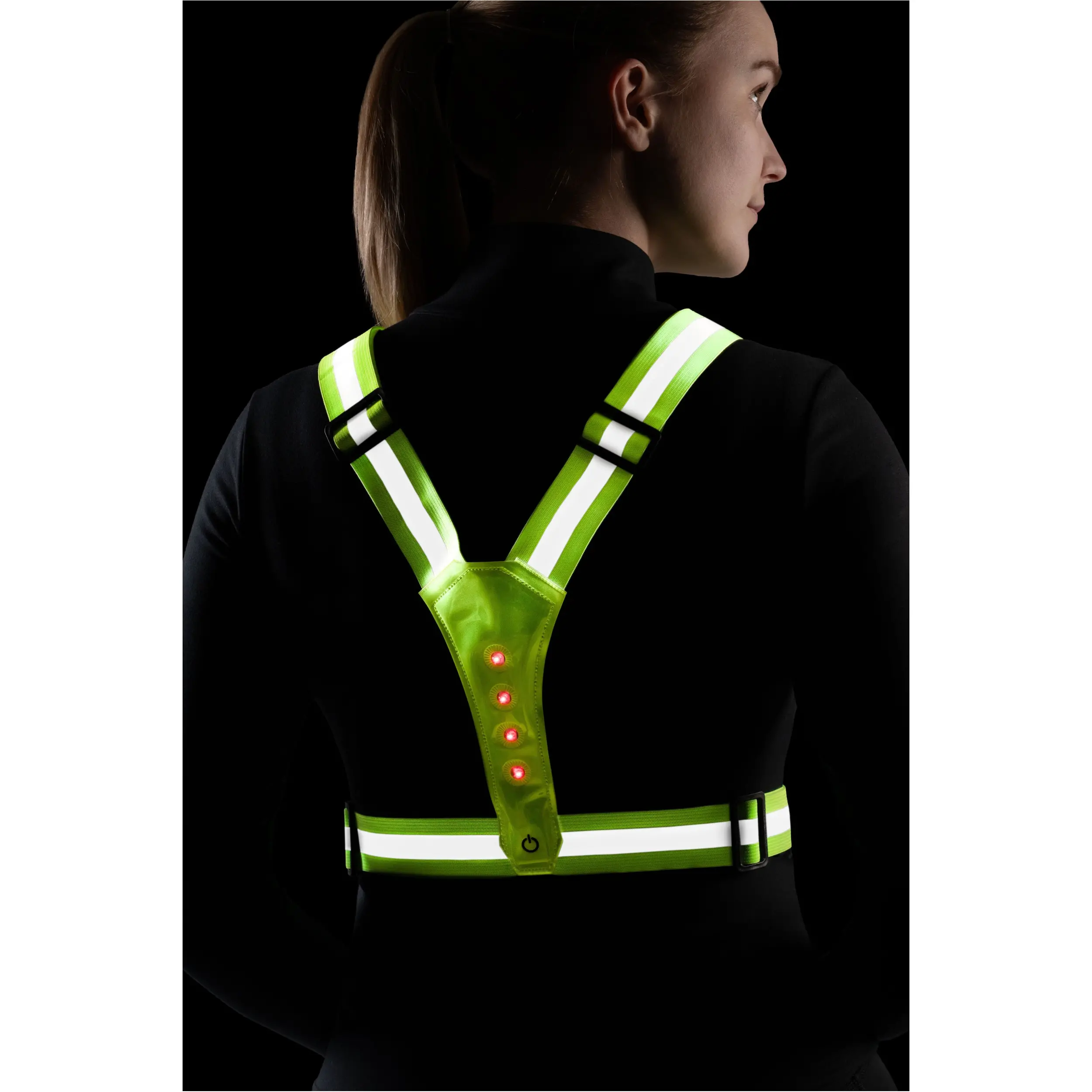 LED-Leuchtweste neon gelb