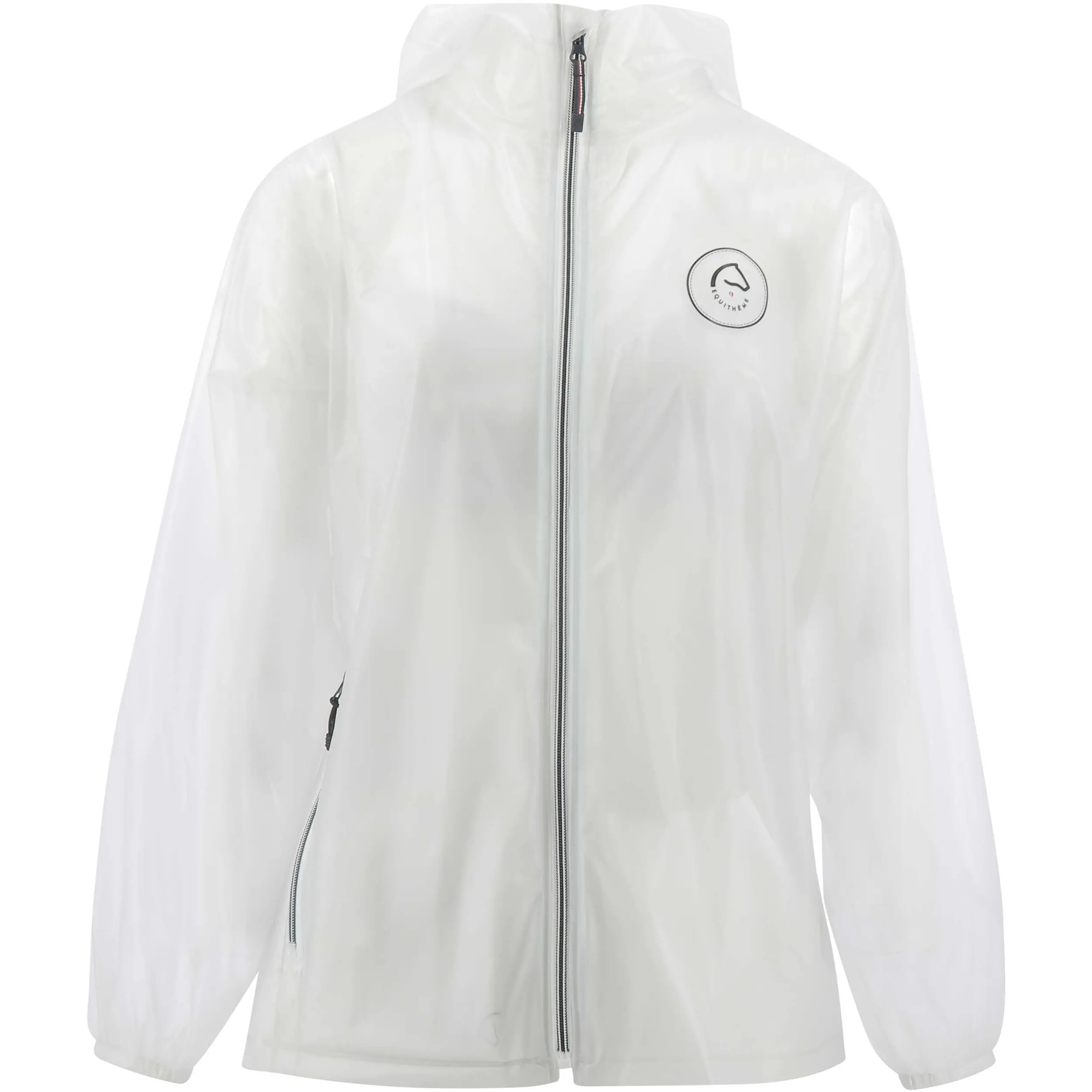 Kinder Regenjacke reflektierend SAIGON EquiTheme transparent