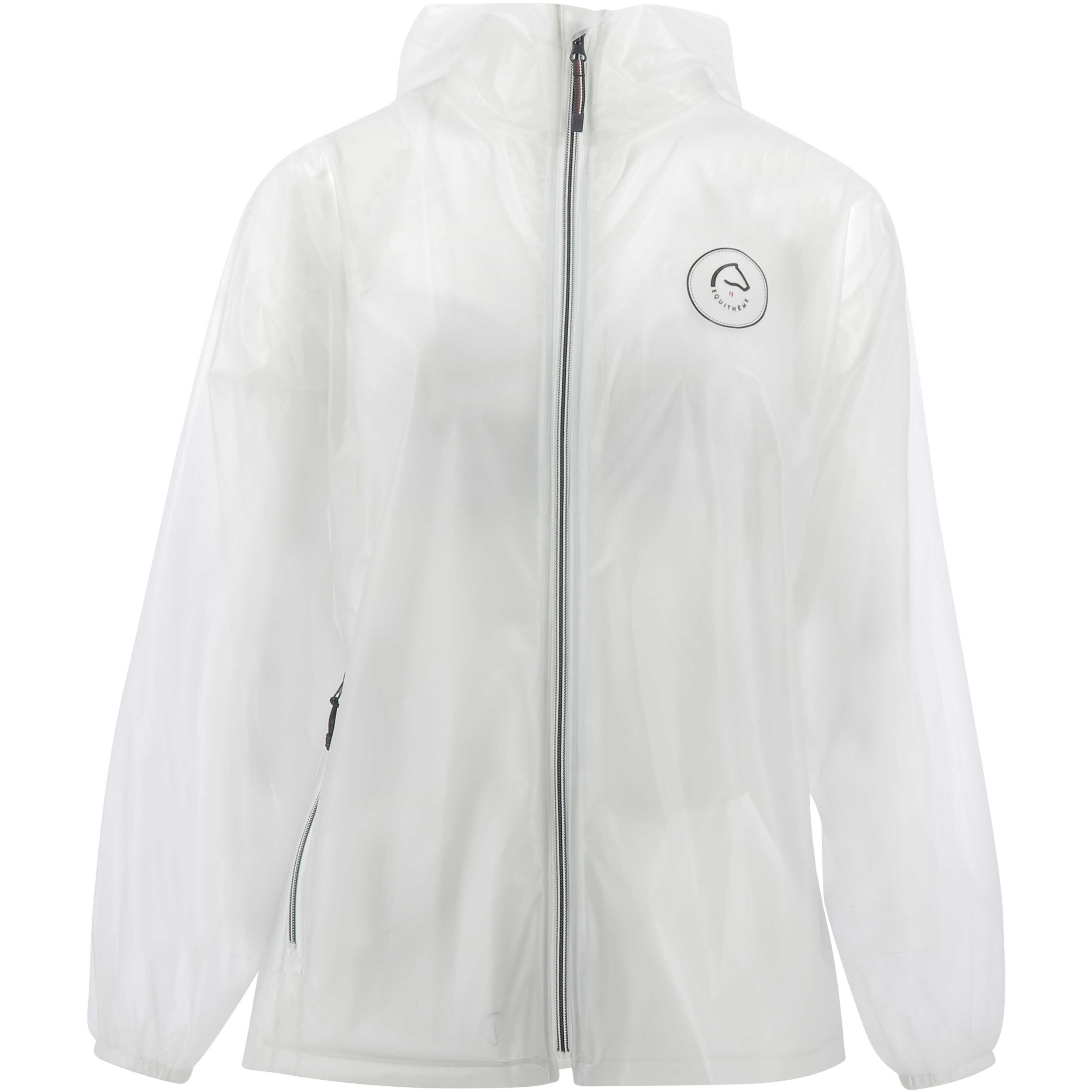 Kinder Regenjacke reflektierend SAIGON EquiTheme transparent