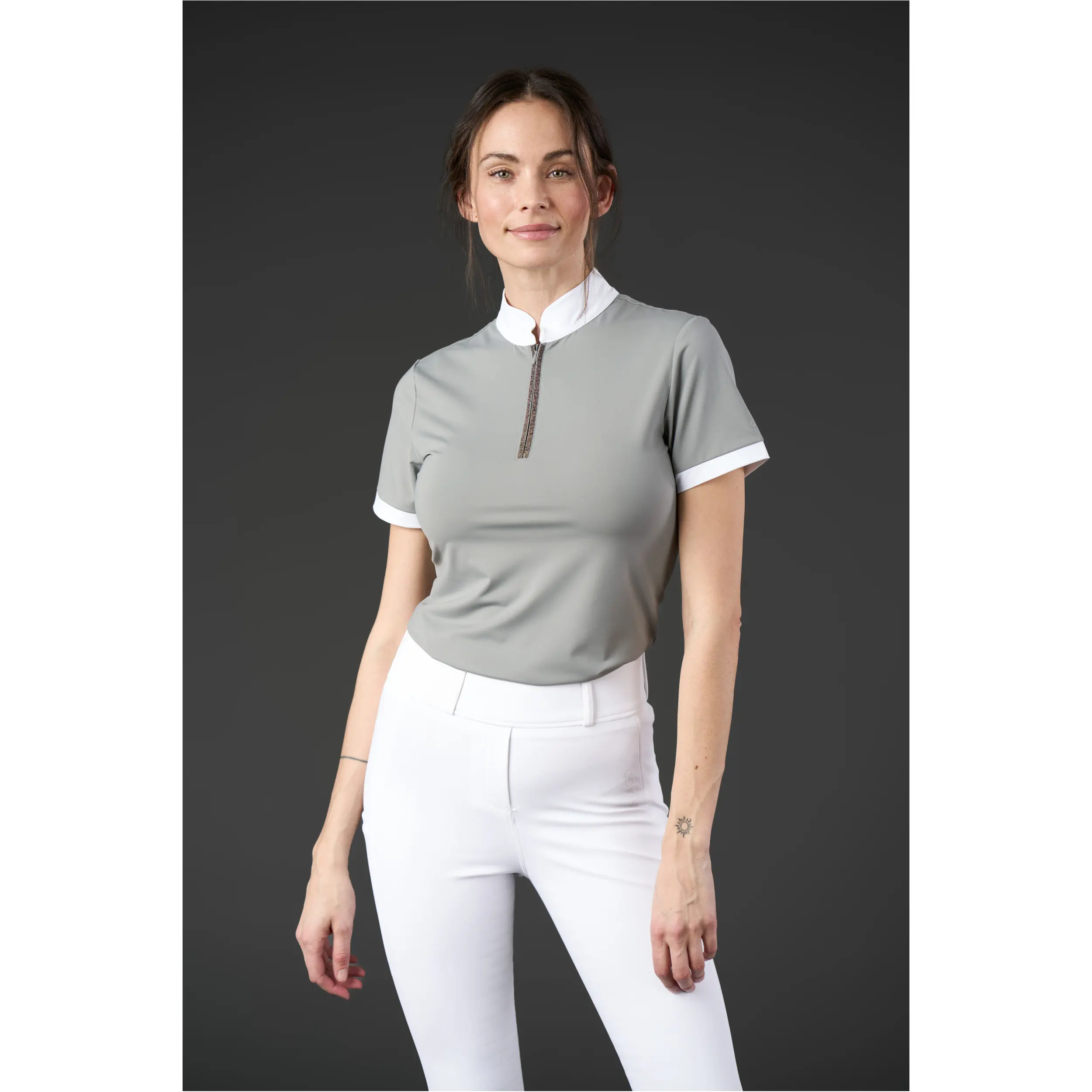 Damen Showshirt Kurzarm NICE monument