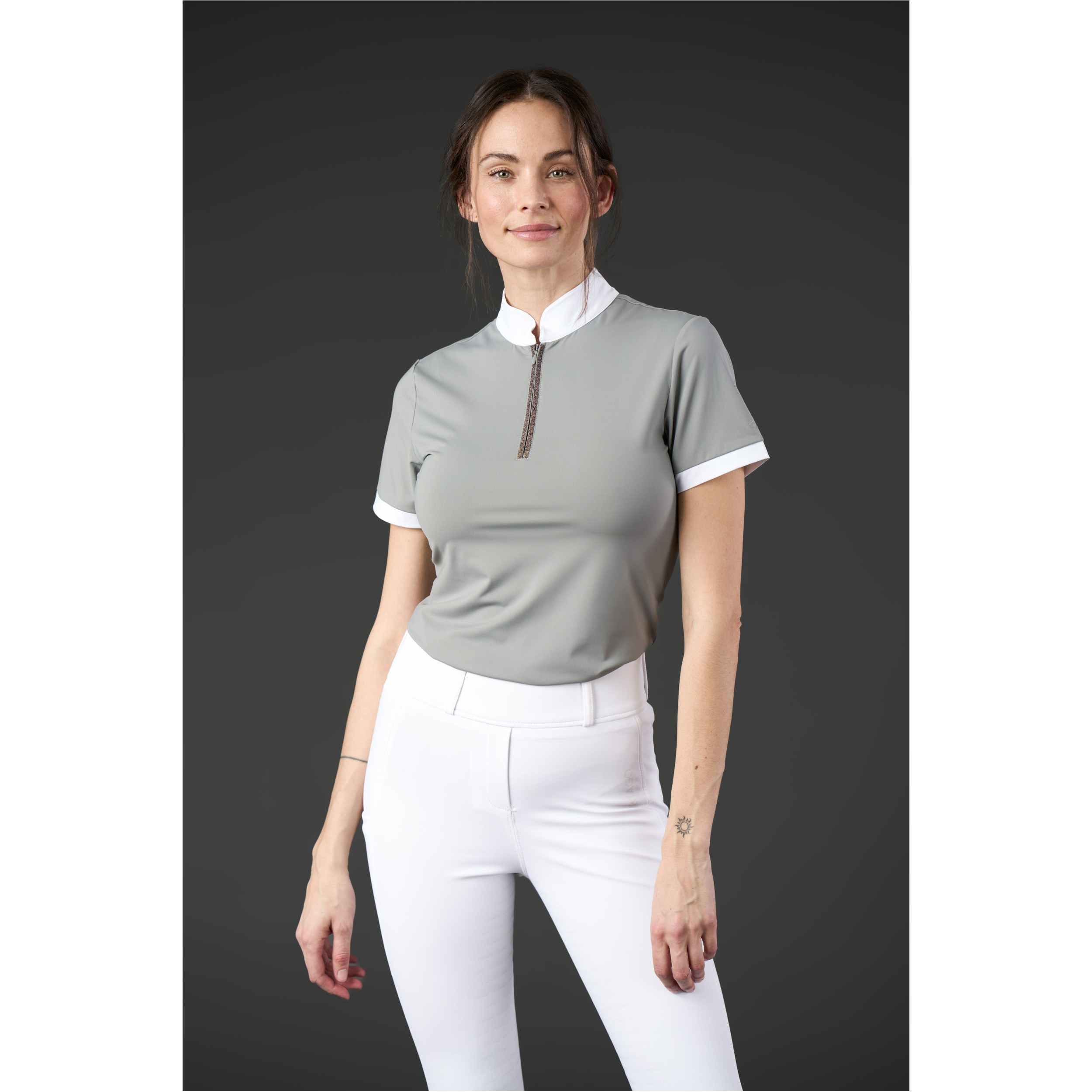 Damen Showshirt Kurzarm NICE monument