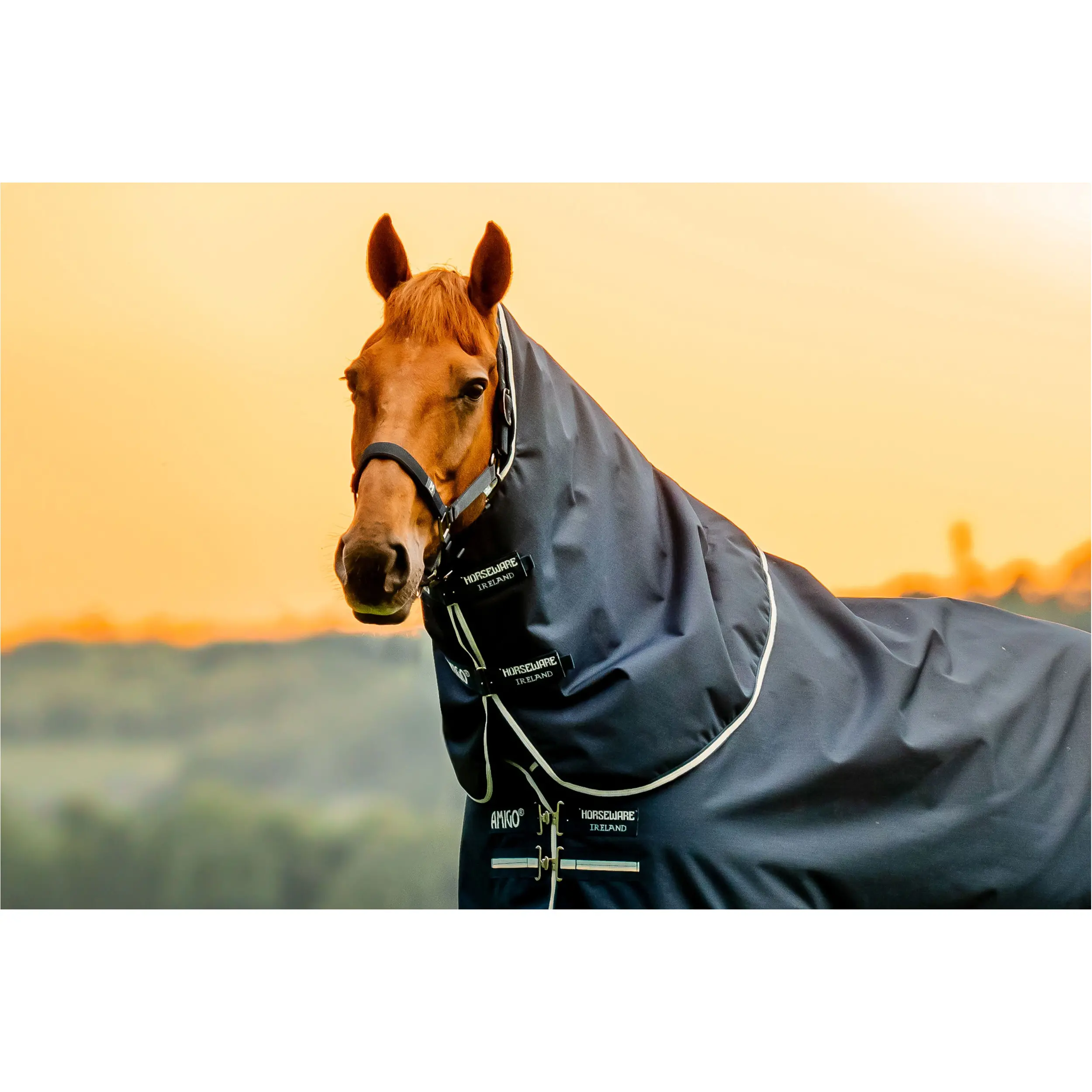 Outdoordecke Halsteil (abnehmbar) 100g Füllung 900D AMIGO Ripstop Plus Turnout witney navy