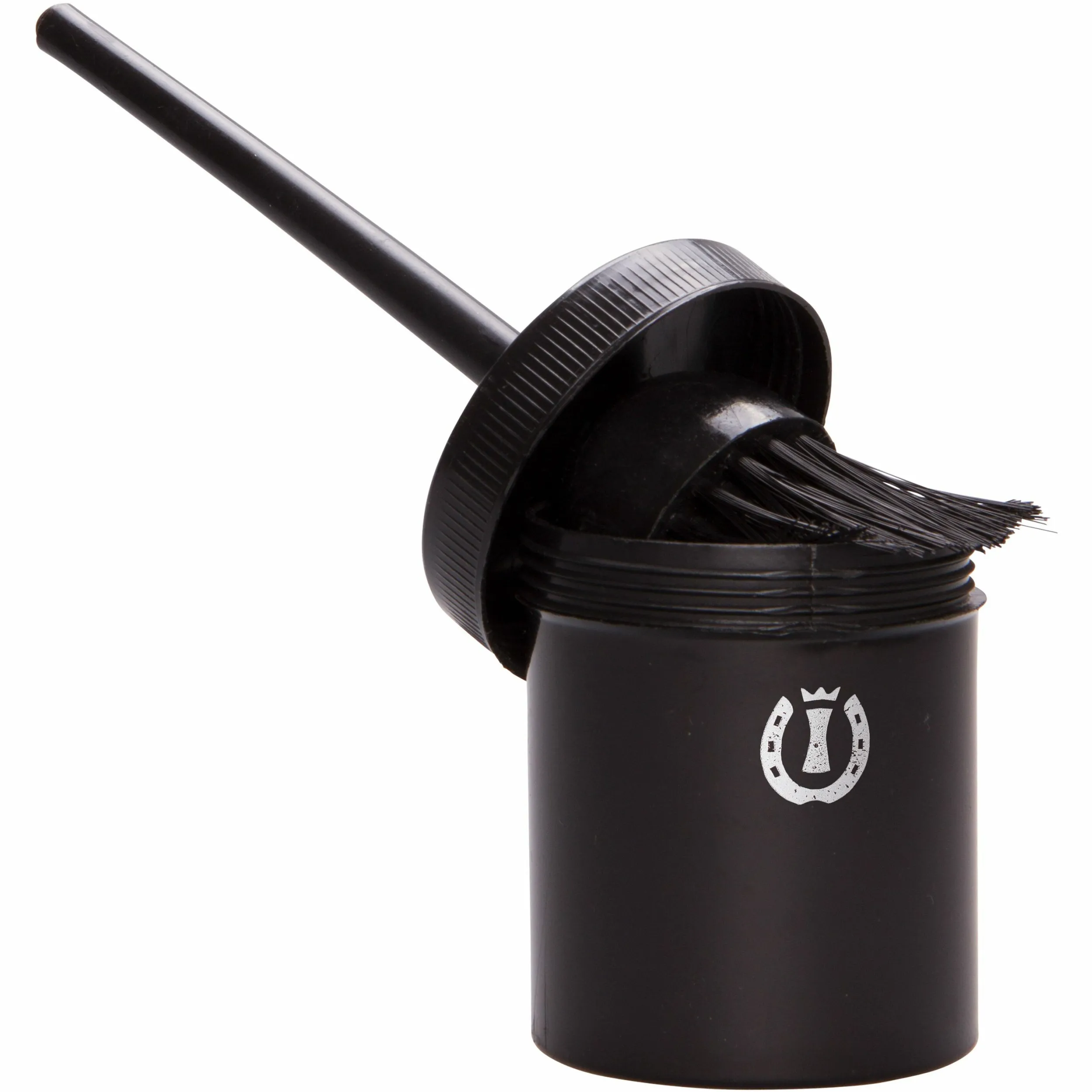 Hufpinsel mit Dose IRH schwarz