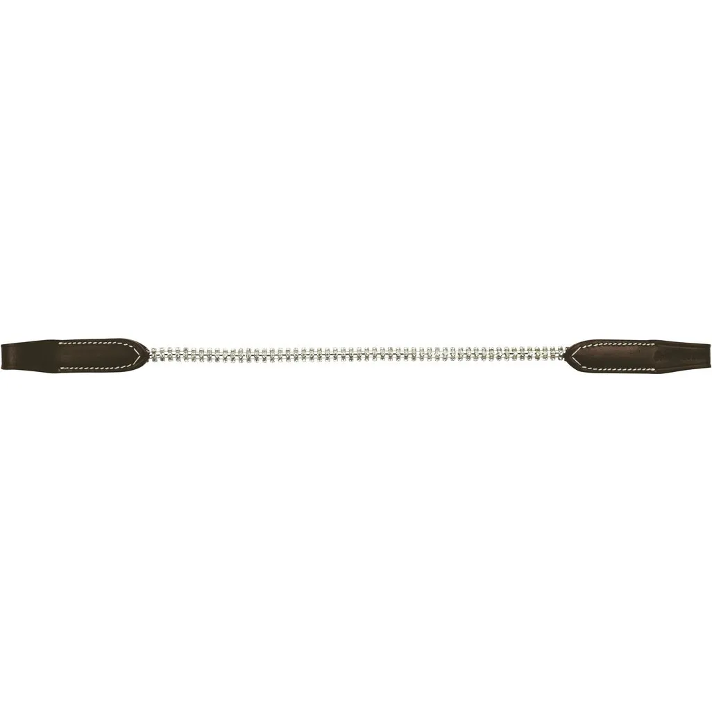 Stirnband mit Strasssteinchen PRO schwarz
