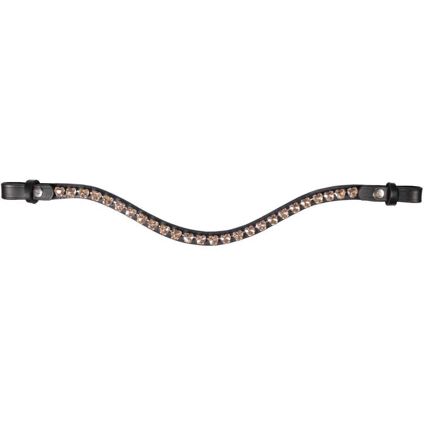 Stirnband AMOUR schwarz/champagner