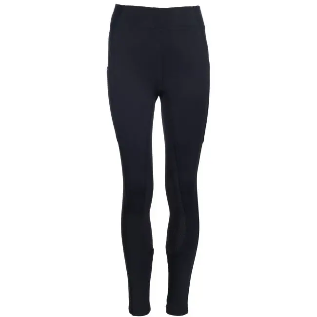 Damen Reitleggings Silikon Vollbesatz MESH STYLE schwarz