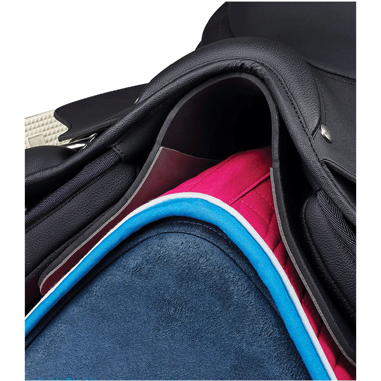 Riser Comfort Pad schwarz Dressur/Vielseitigkeit 8mm