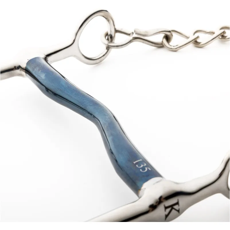 Dressurkandare ERGONOMIC Zungenbogen 14mm