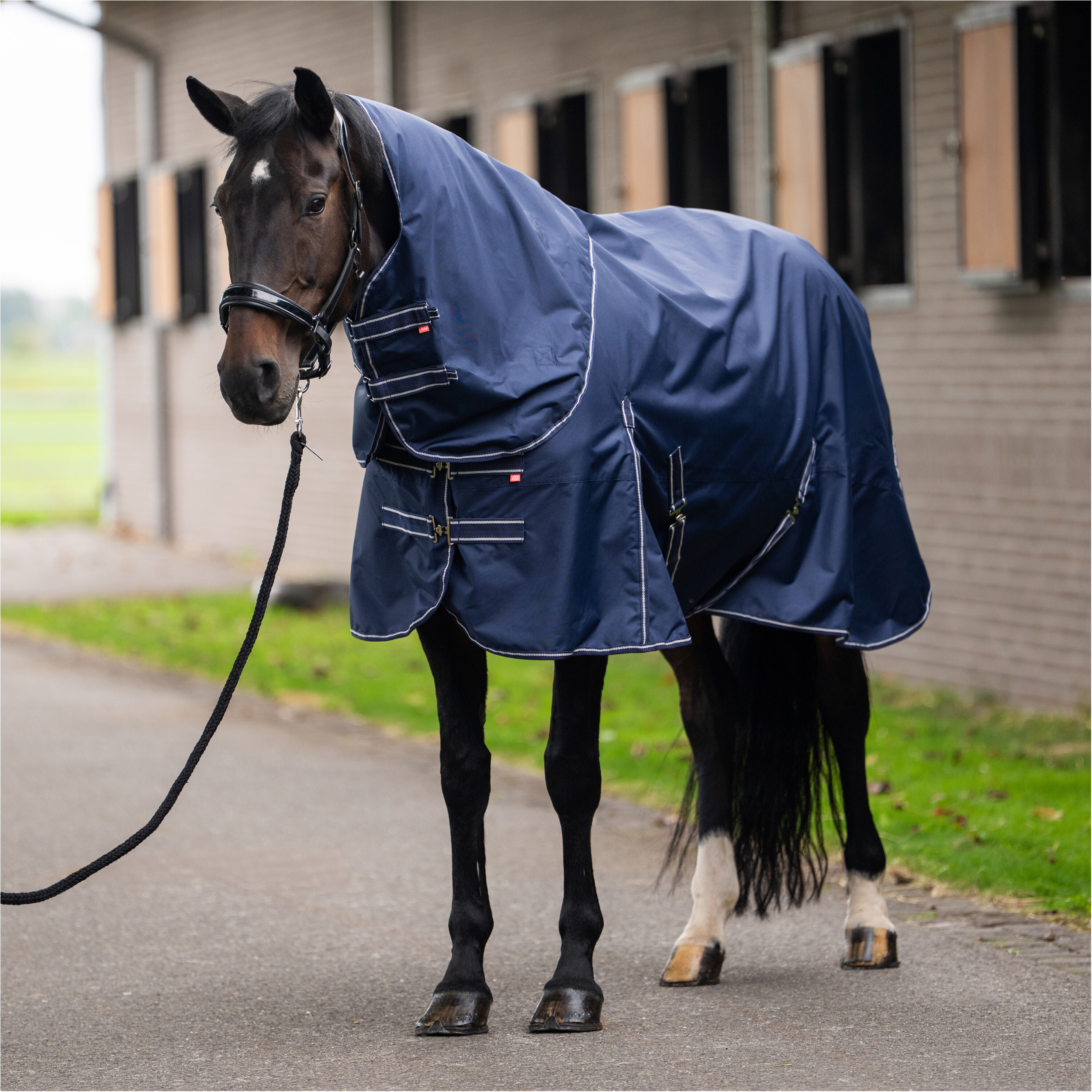 Outdoordecke Halsteil (abnehmbar) 400g Füllung 600D IRHBasic navy