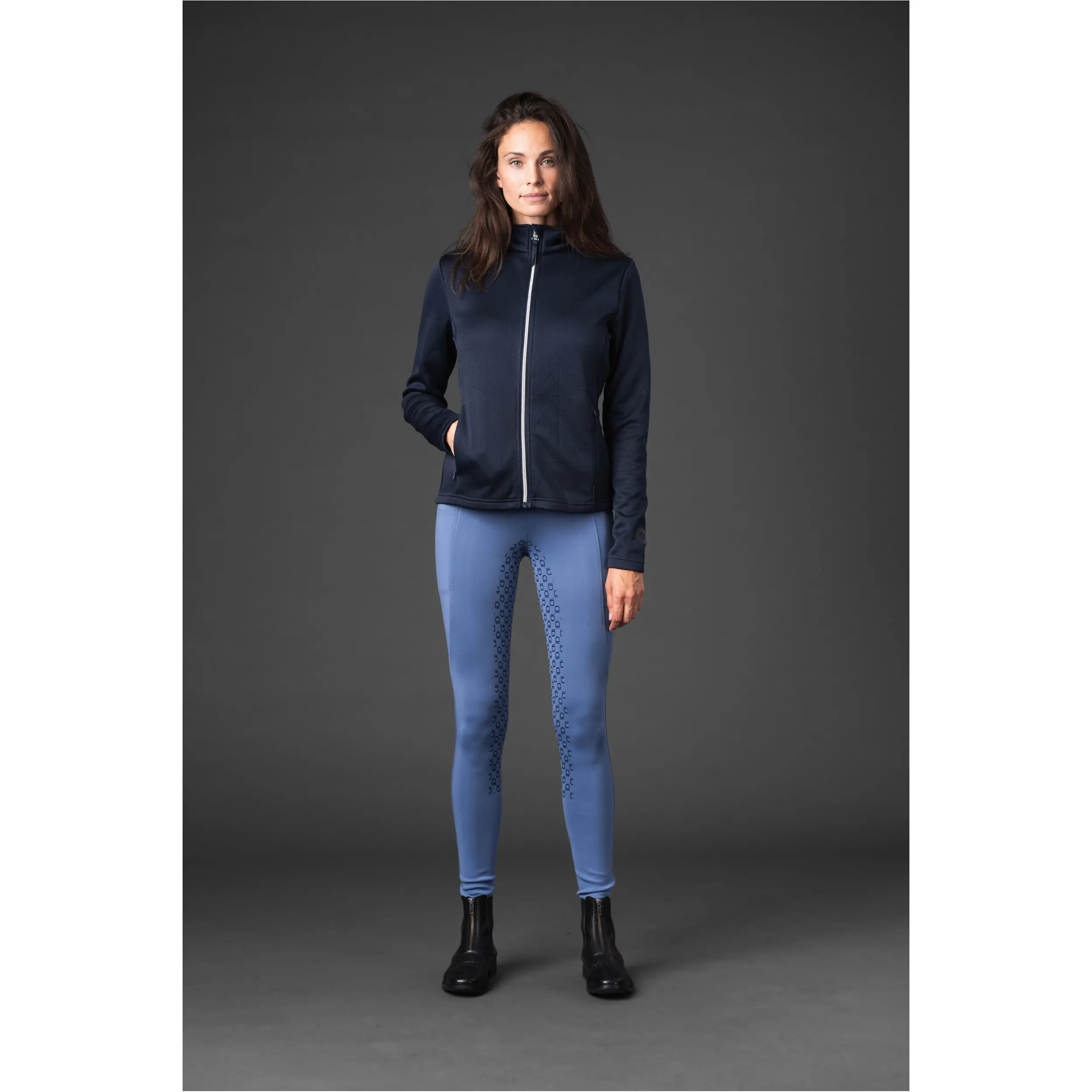 Winter Damen Reitjacke VANABE navy