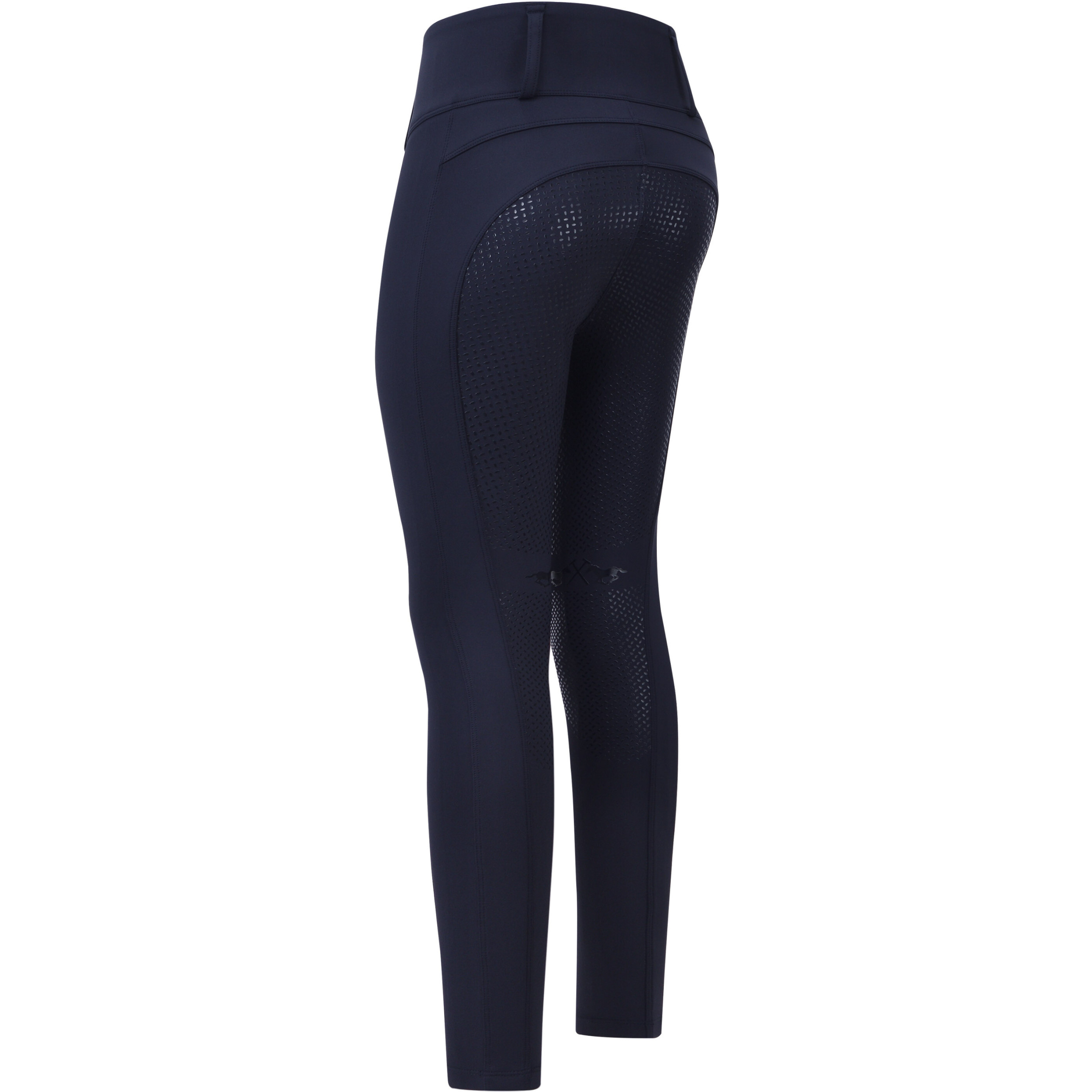 Damen Reitleggings Silikon Vollbesatz HVPManou navy