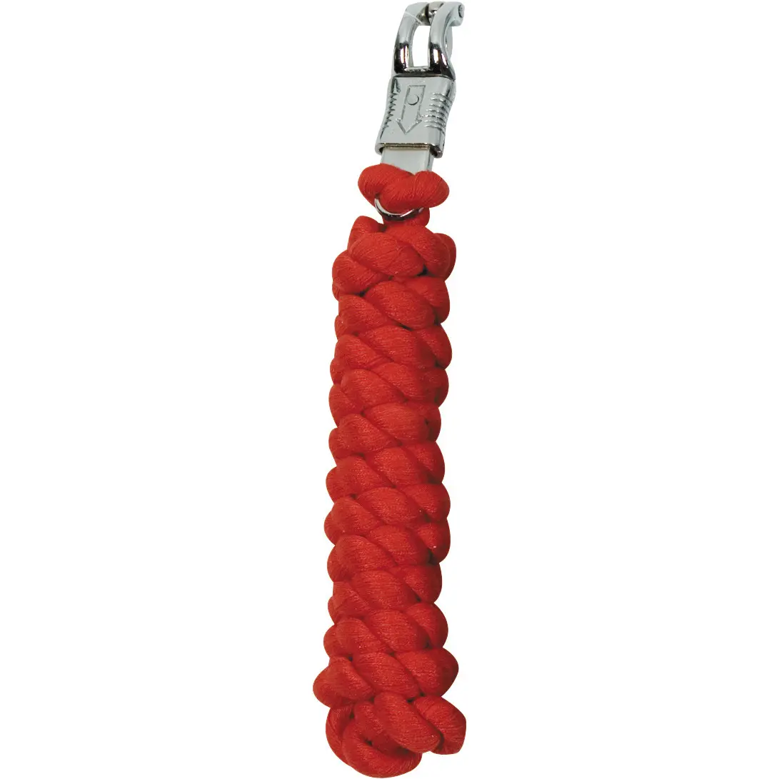Anbindestrick mit Panikhaken rot 200cm