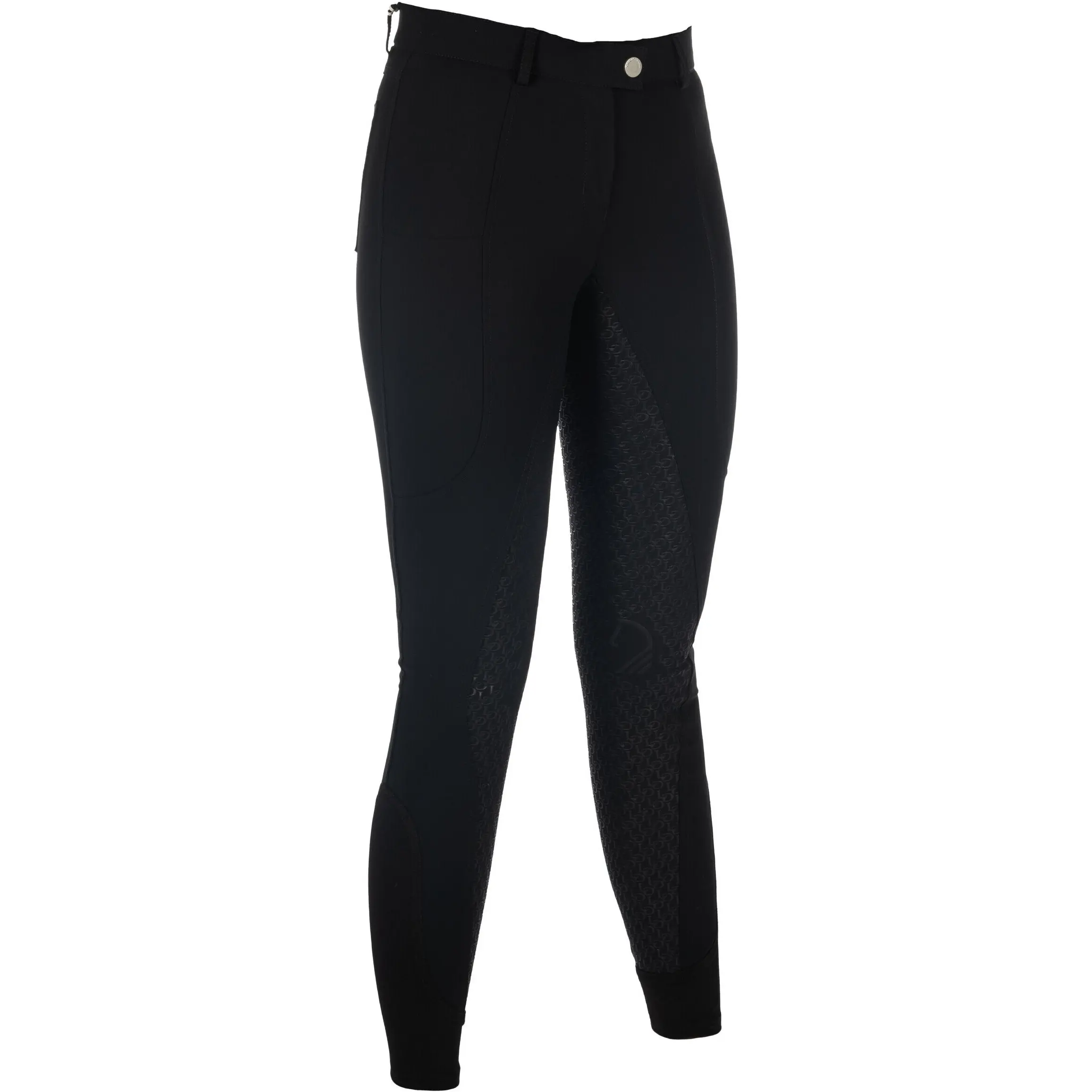 Damen Reithose Silikon Vollbesatz AMALFI schwarz