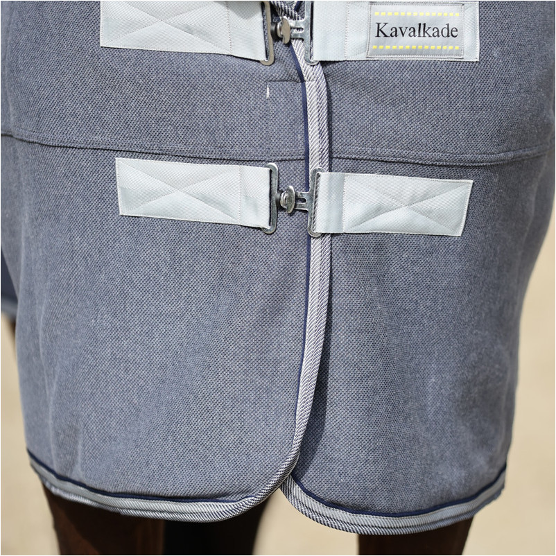 Transport- und Abschwitzdecke ELEGANCE marine/beige Transport- und Abschwitzdecke ELEGANCE marine/beige