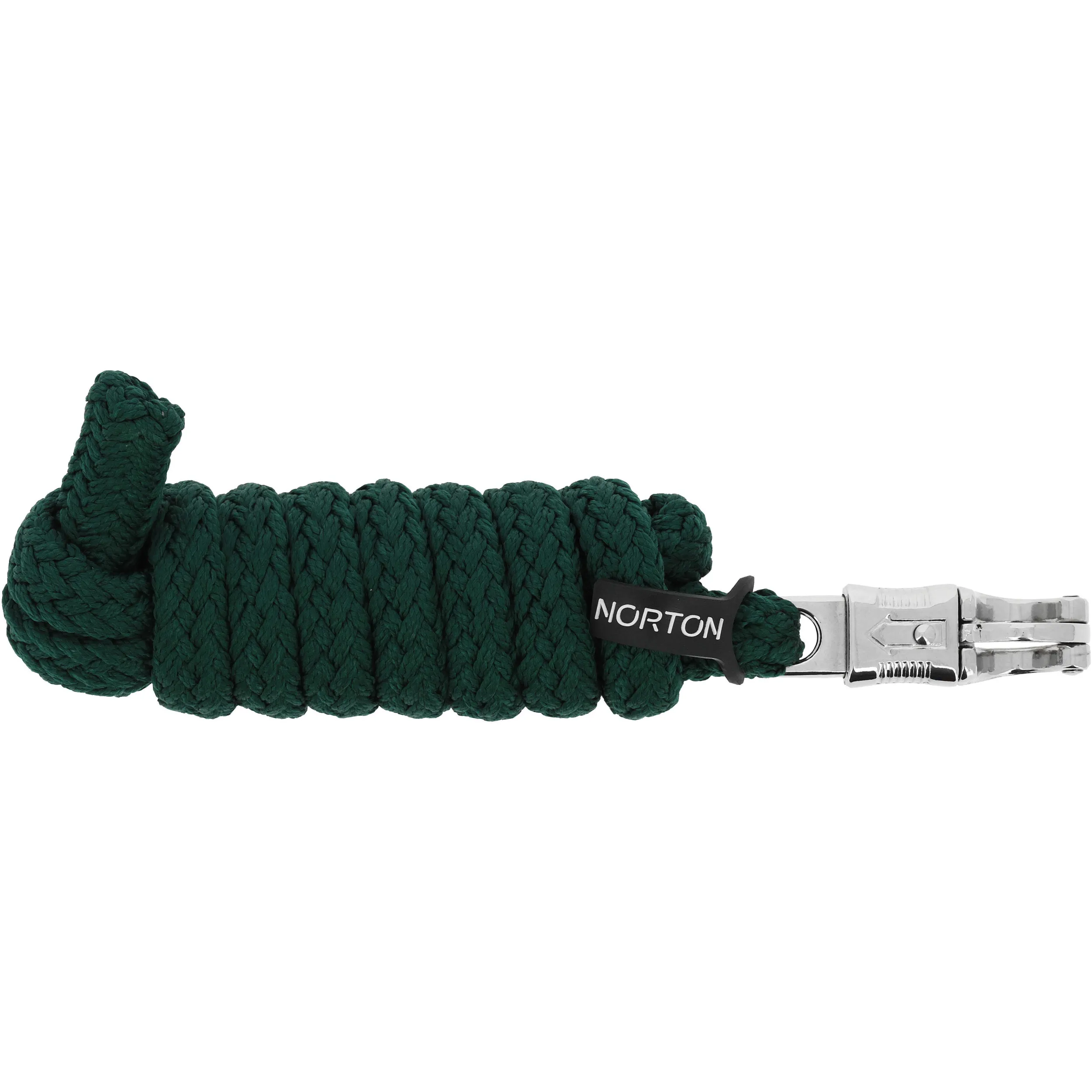 Anbindestrick mit Panikhaken LINKY dunkelgrün 200cm