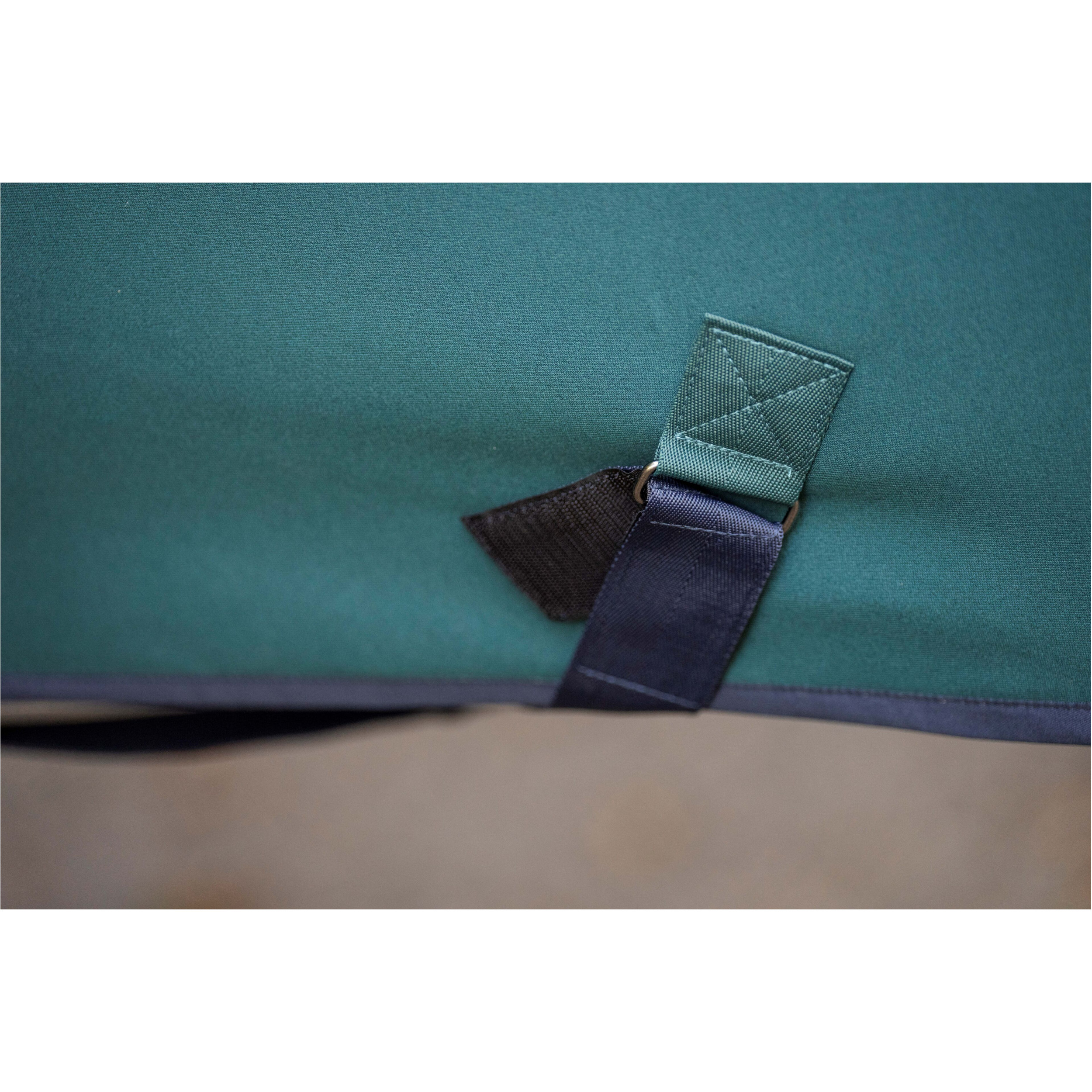Abschwitzdecke AMIGO Jersey Cooler dynasty green/navy/silver Abschwitzdecke AMIGO Jersey Cooler dynasty green/navy/silver