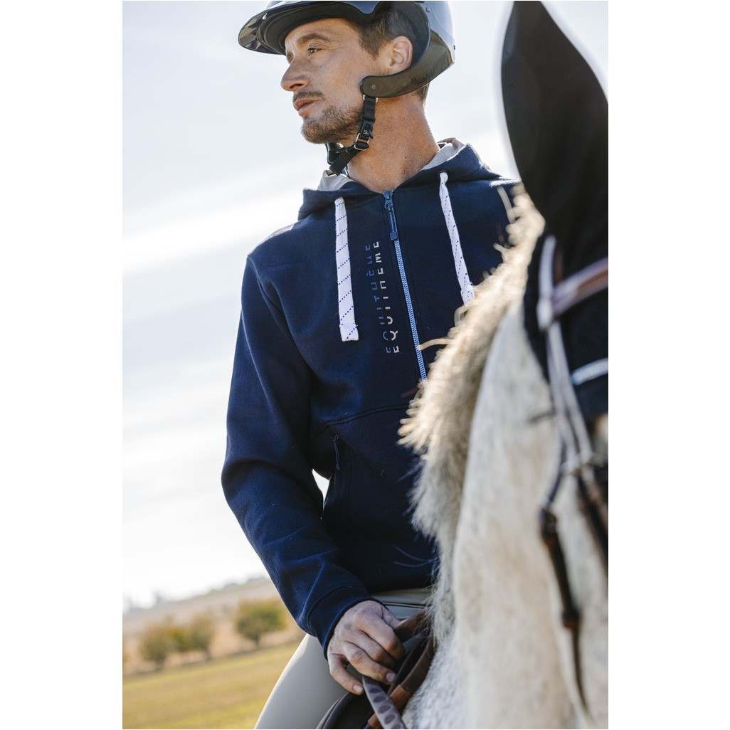Herren Sweatjacke HERVÉ marineblau