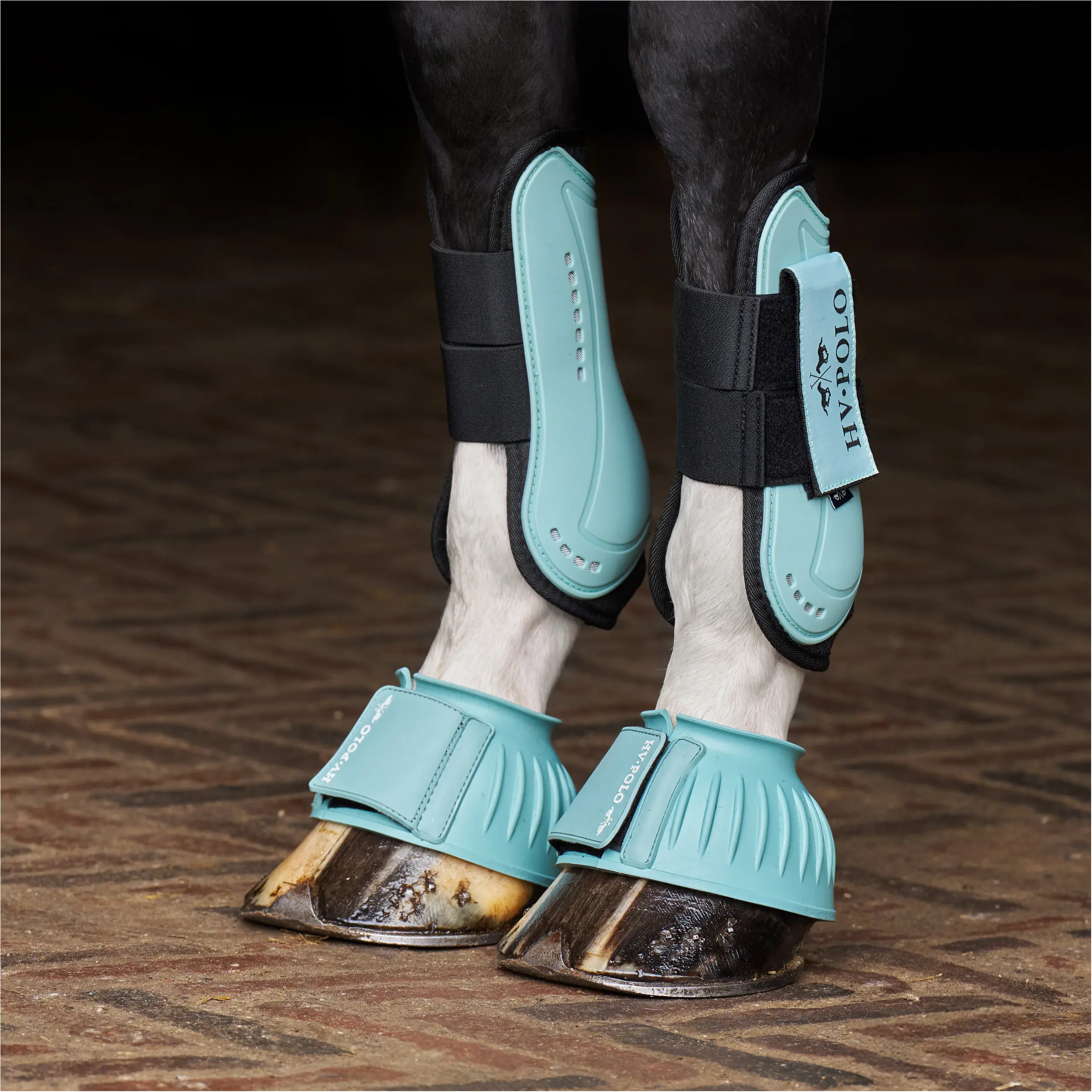 Gamaschen & Streichkappen (4er Set) HVPClassic aqua sky