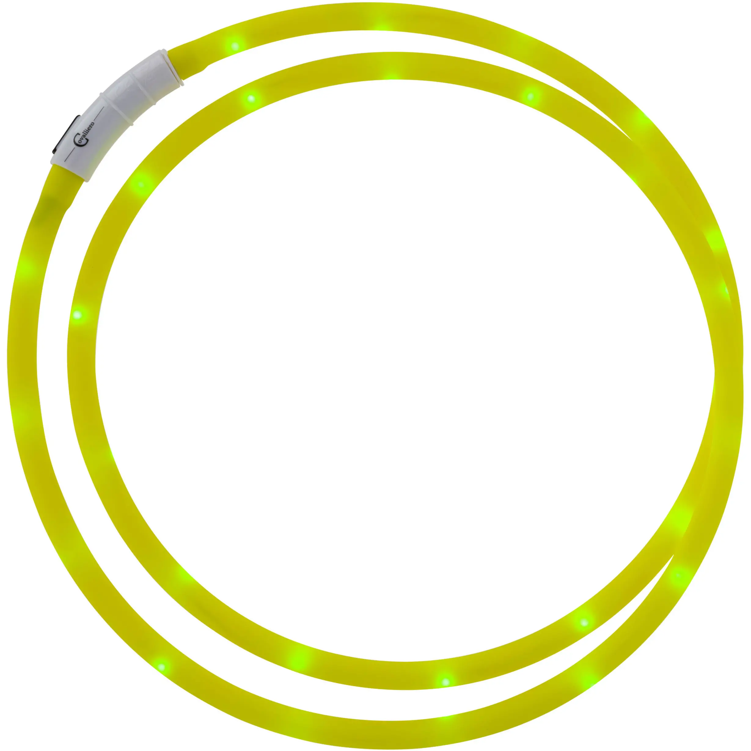 Halsring LED gelb 150cm
