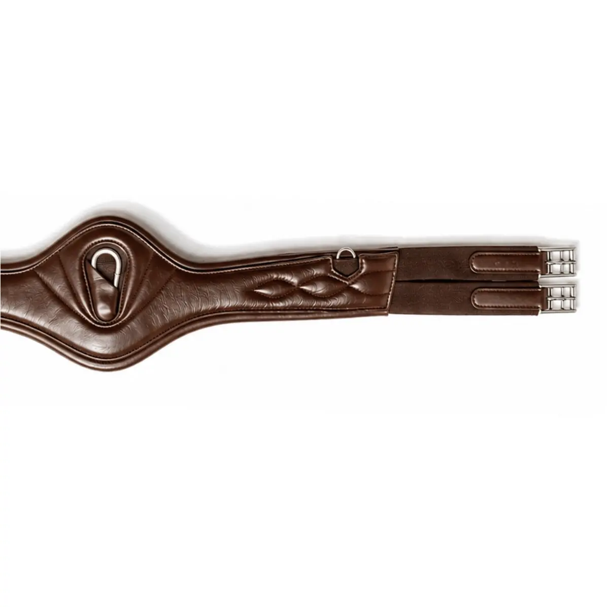 Langgurt mit Elast JULIUS Softleder braun