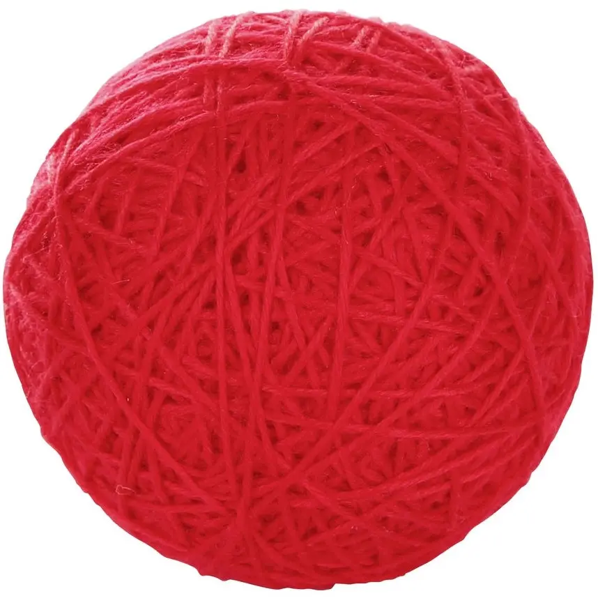 Katzen Wollspielball rot ø 10cm