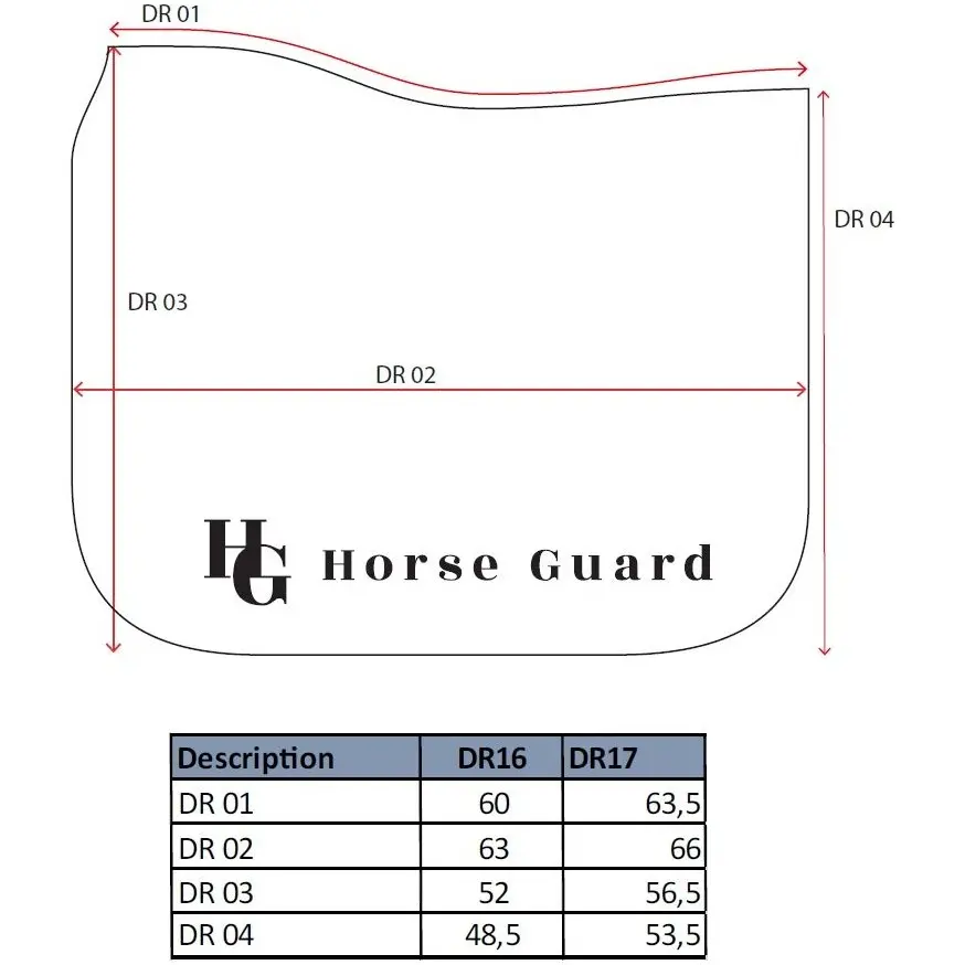 Schabracke KANDY Mesh schwarz Schabracke KANDY Mesh schwarz