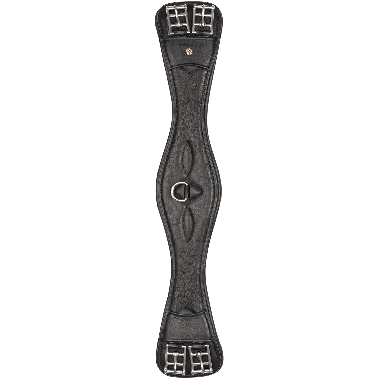 Lederkurzgurt COMFORT schwarz