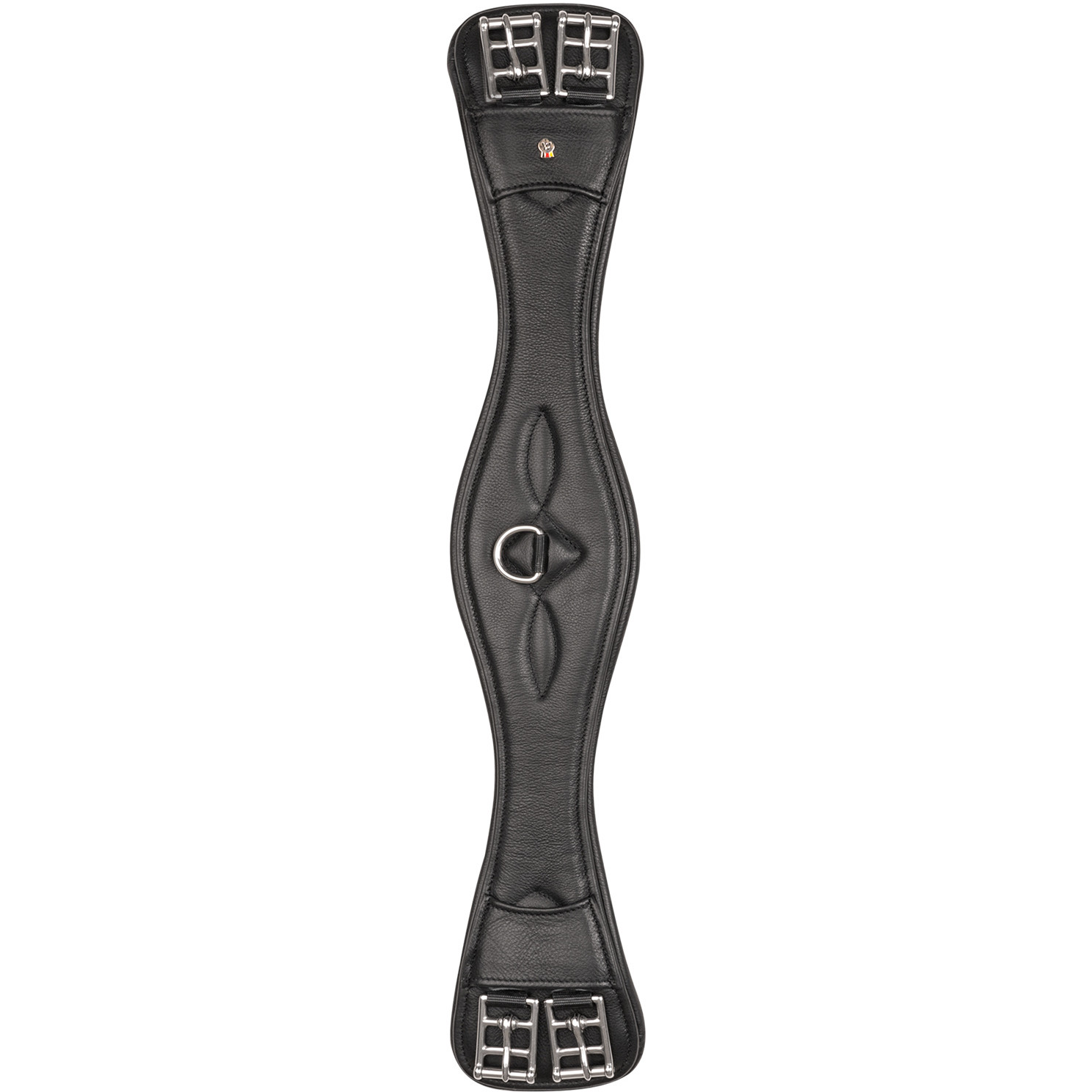 Lederkurzgurt COMFORT schwarz