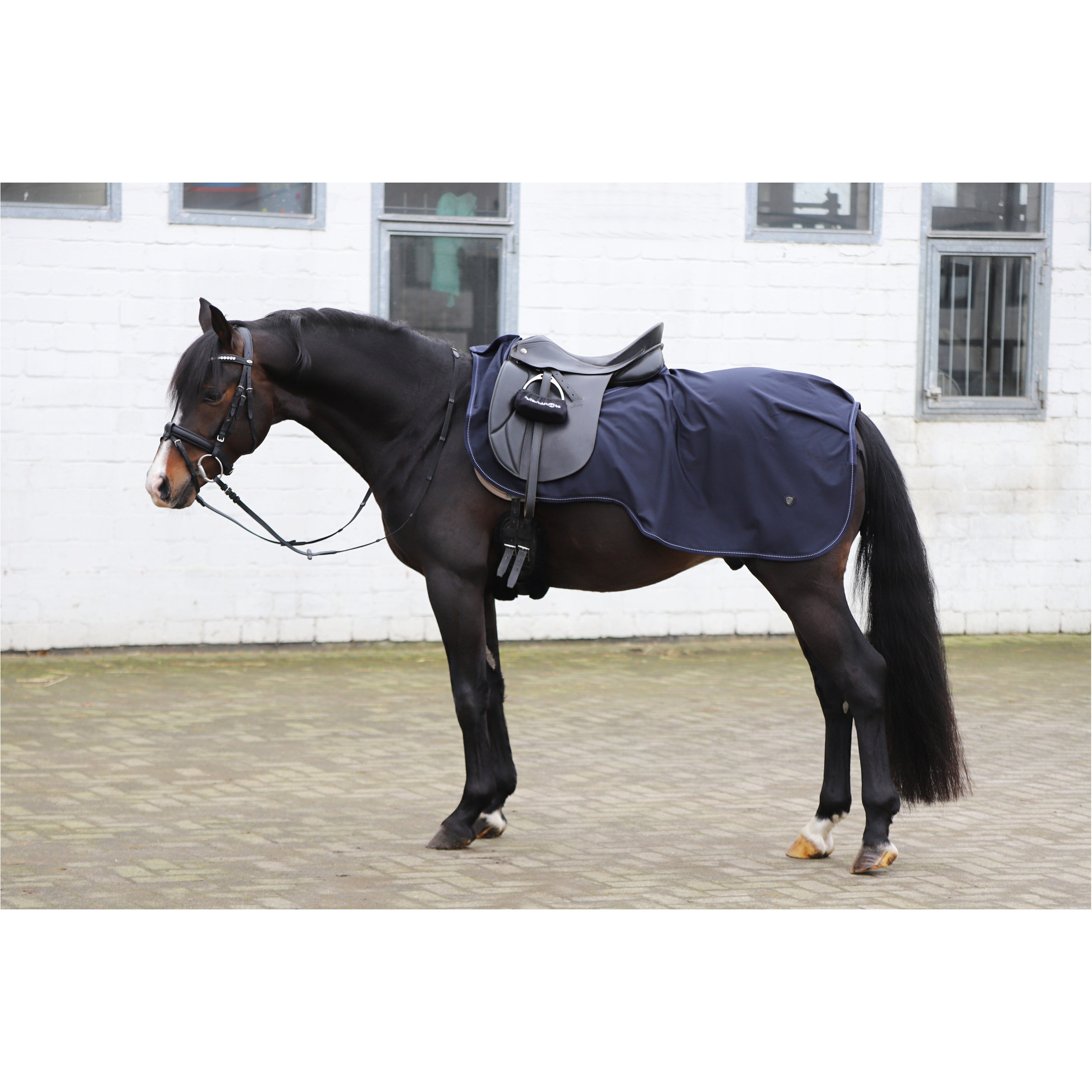 Ausreitdecke EXCLUSIVE dark navy