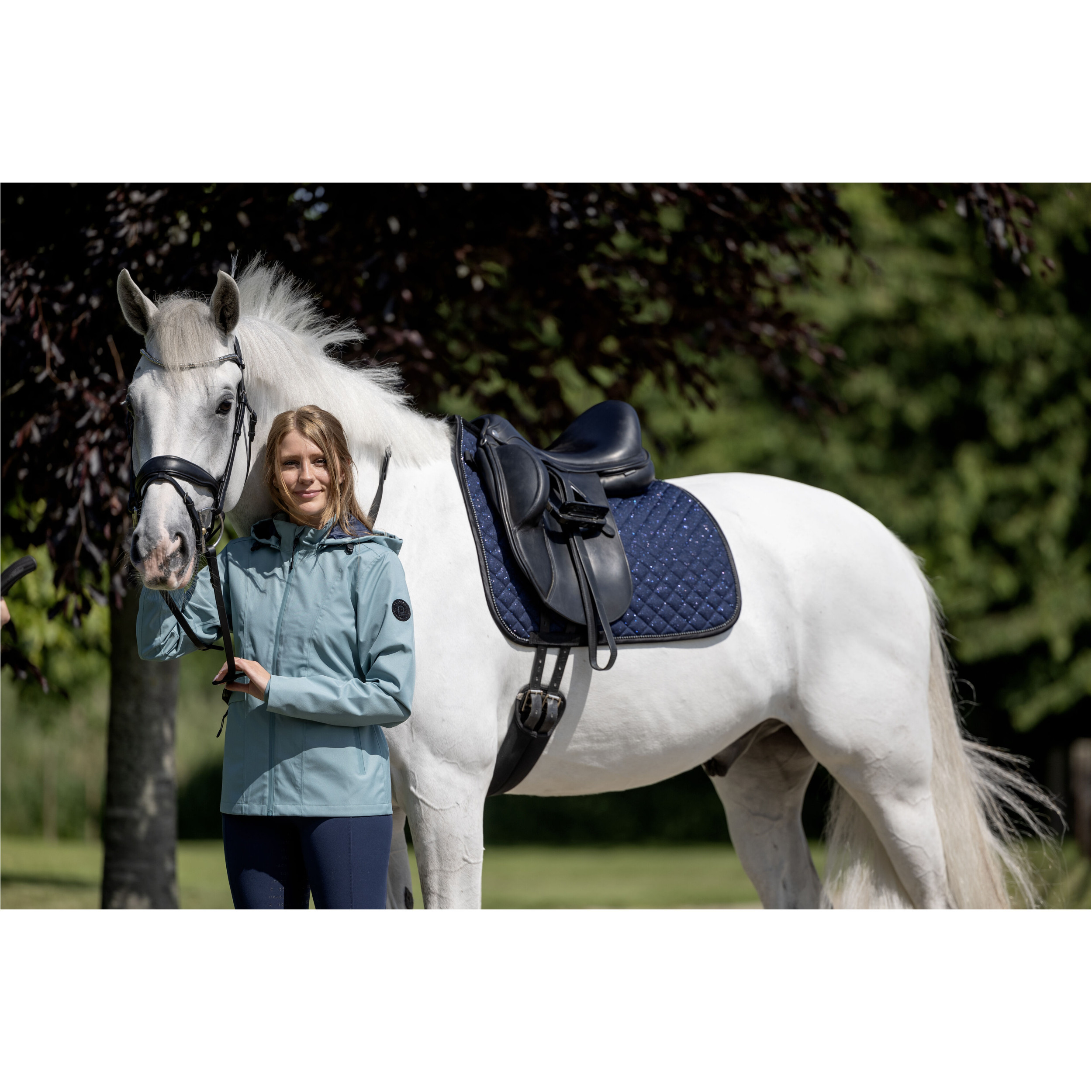 Damen Reitjacke AMELIA arctic