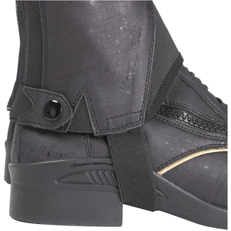 Minichaps CORTICA Vegan Kork schwarz/beige