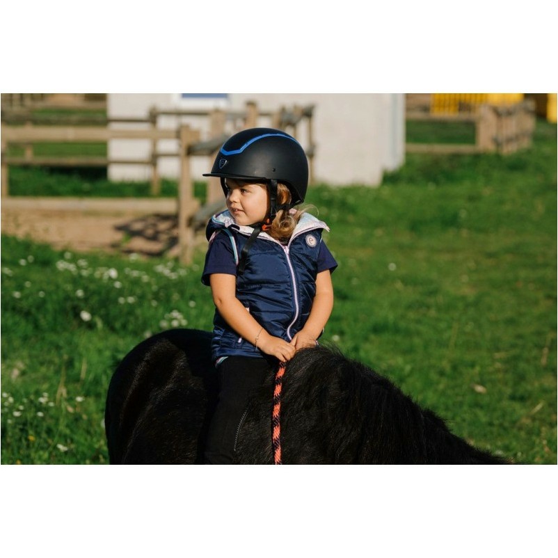 Kinder Steppweste wendbar MADY marineblau