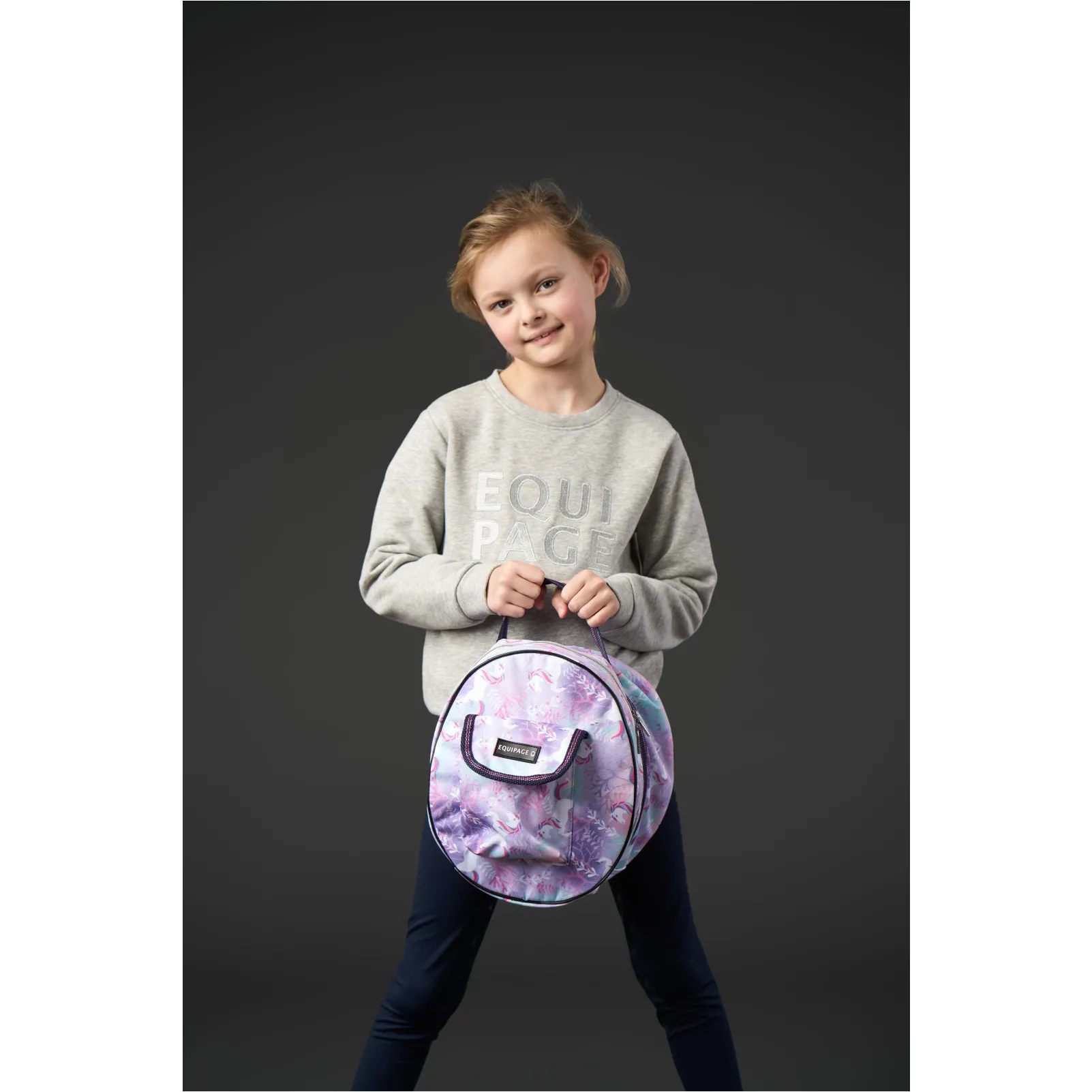 Kinder Helmtasche JUNO lavender