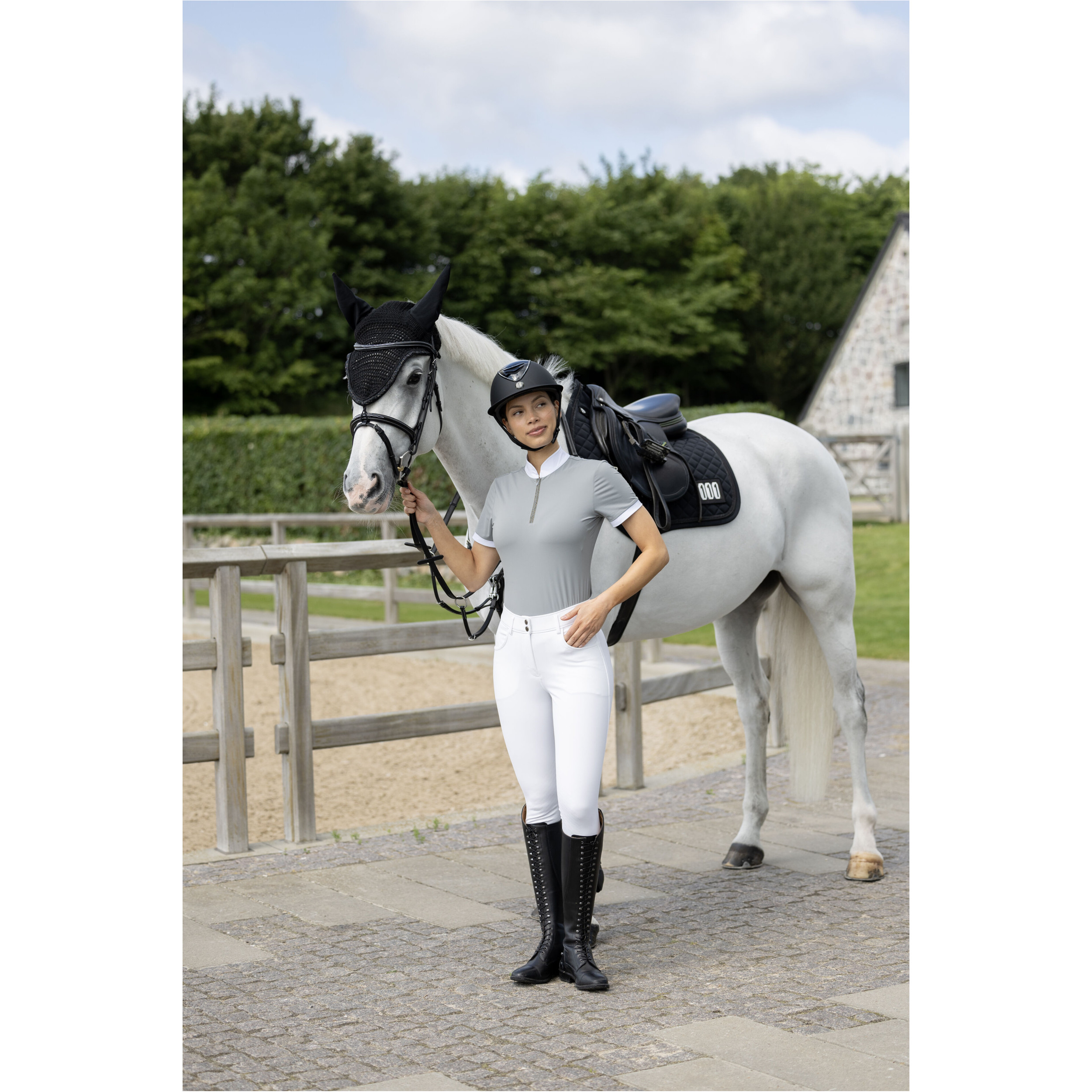 Damen Showshirt Kurzarm NICE monument