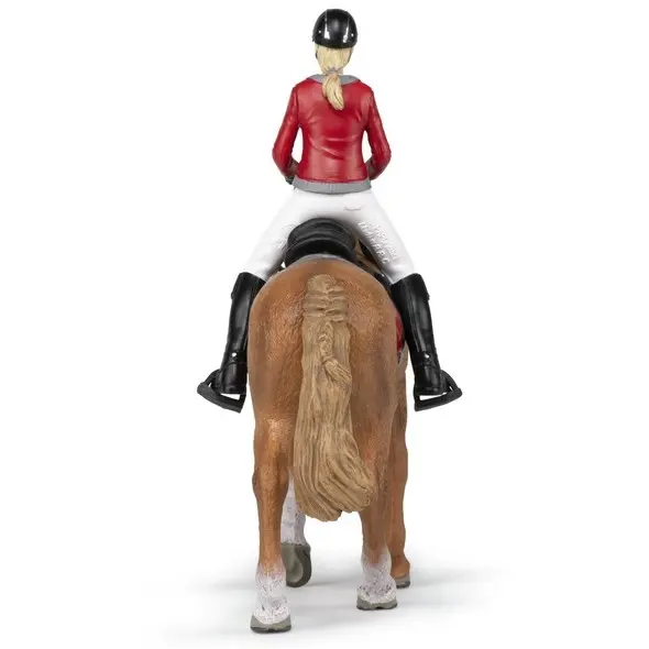 Pferd und Reiterin