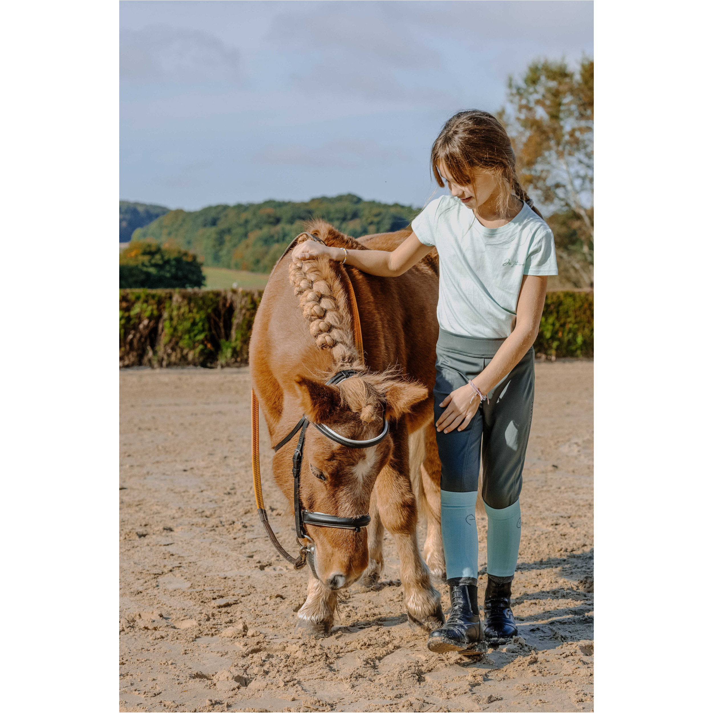 Kinder T-Shirt Je t'aime EK-BONNIE mint