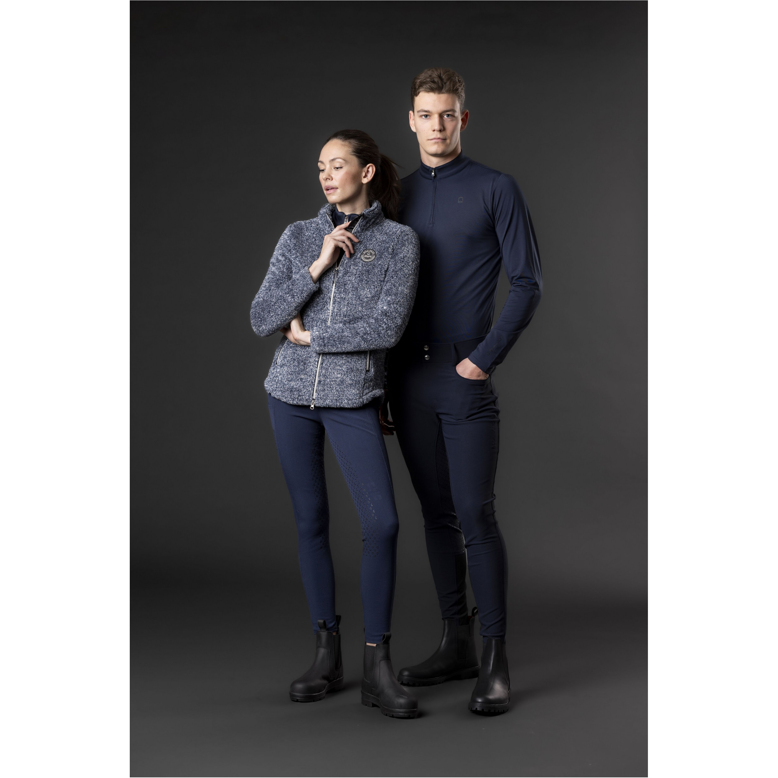 Damen Reitjacke MILES blue fog Damen Reitjacke MILES blue fog