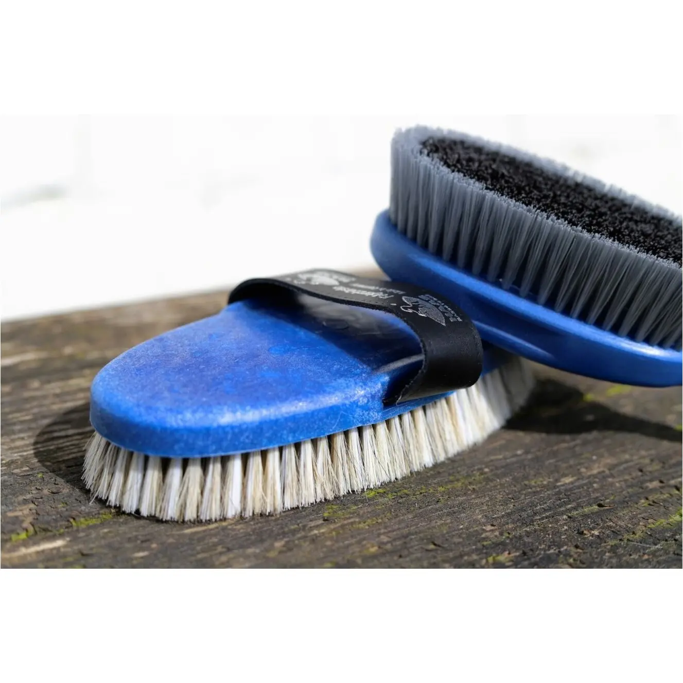 Fellglanzbürste jeansblau