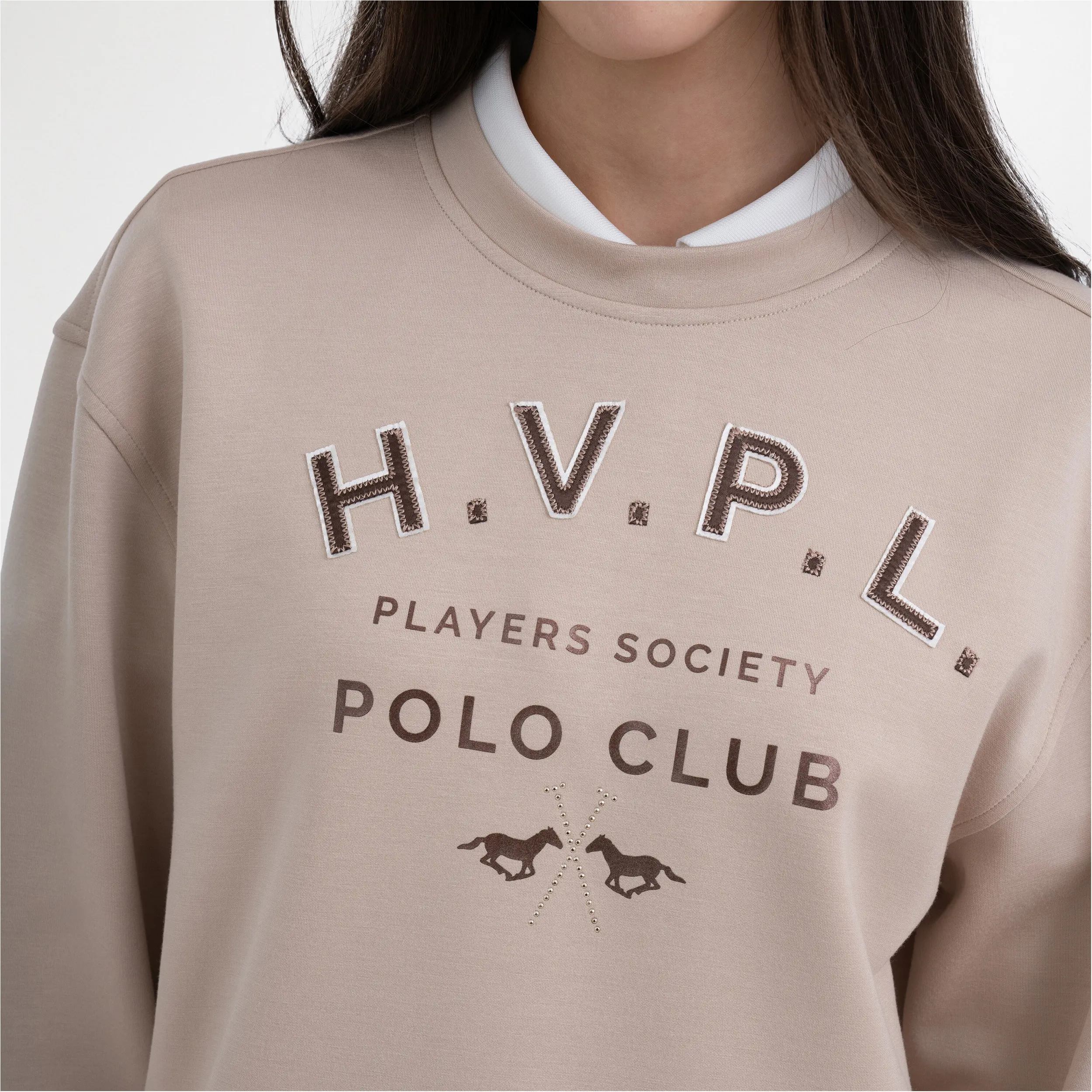 Damen Sweater HVPJanice champagne