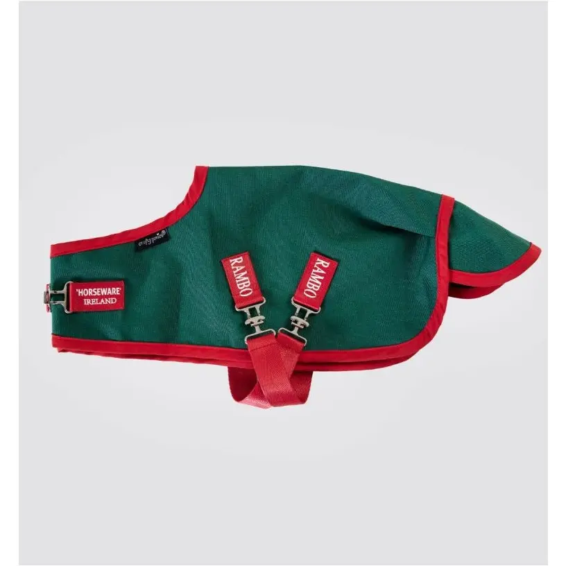 Spielzeugdecke Original Turnout Rug Rambo CRAFT PONIES grün/rot