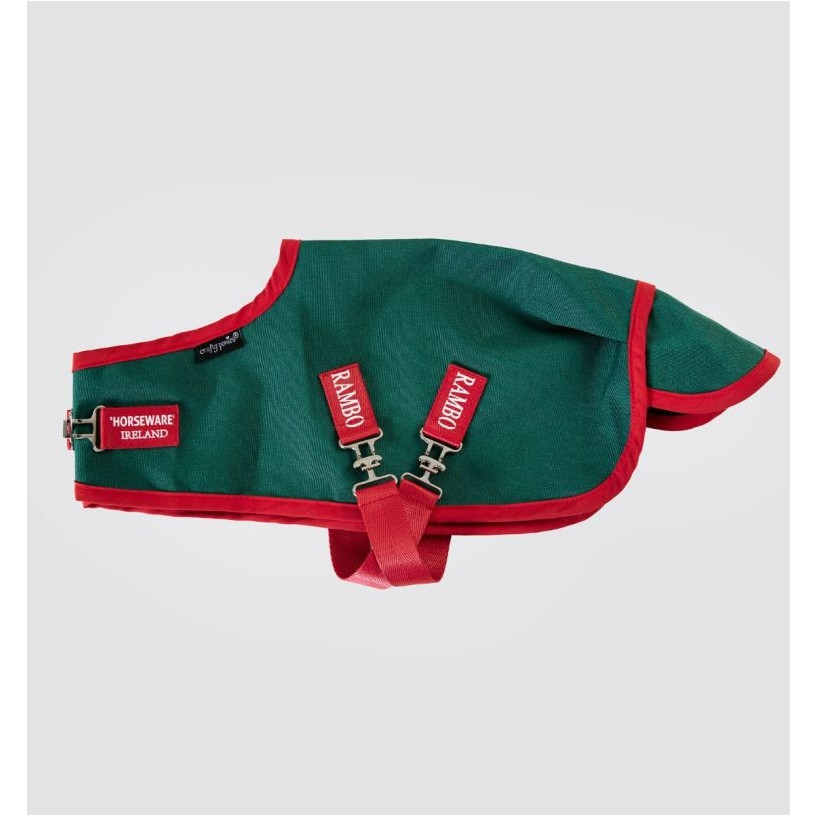 Spielzeugdecke Original Turnout Rug Rambo CRAFT PONIES grün/rot