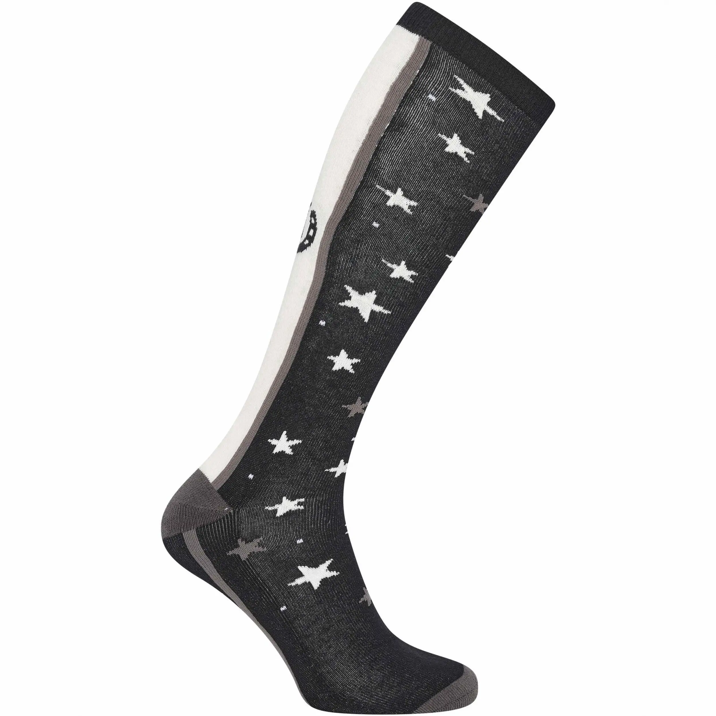 Damen Reitsocken IRHStars & Shine schwarz