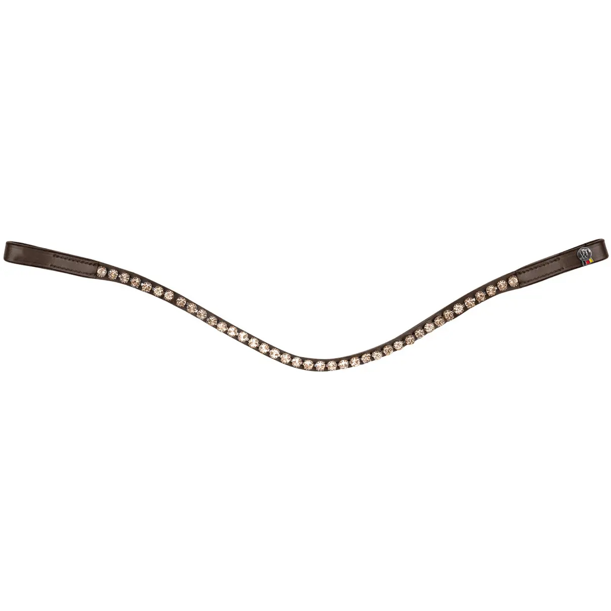 Stirnband GLAM X-Line braun/pfirsich