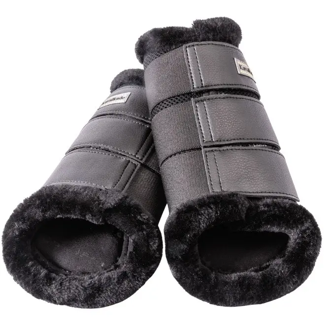 Gamaschen mit Kunstfell ANATOMIC MESH schwarz
