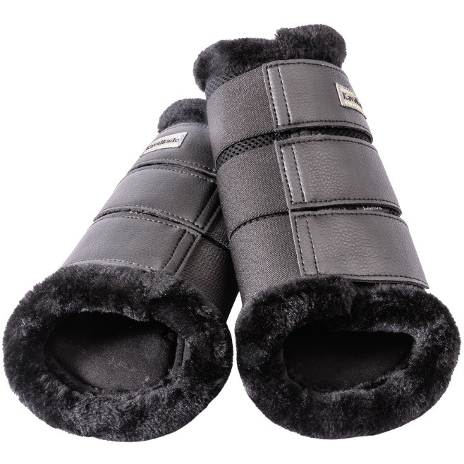 Gamaschen mit Kunstfell ANATOMIC MESH schwarz