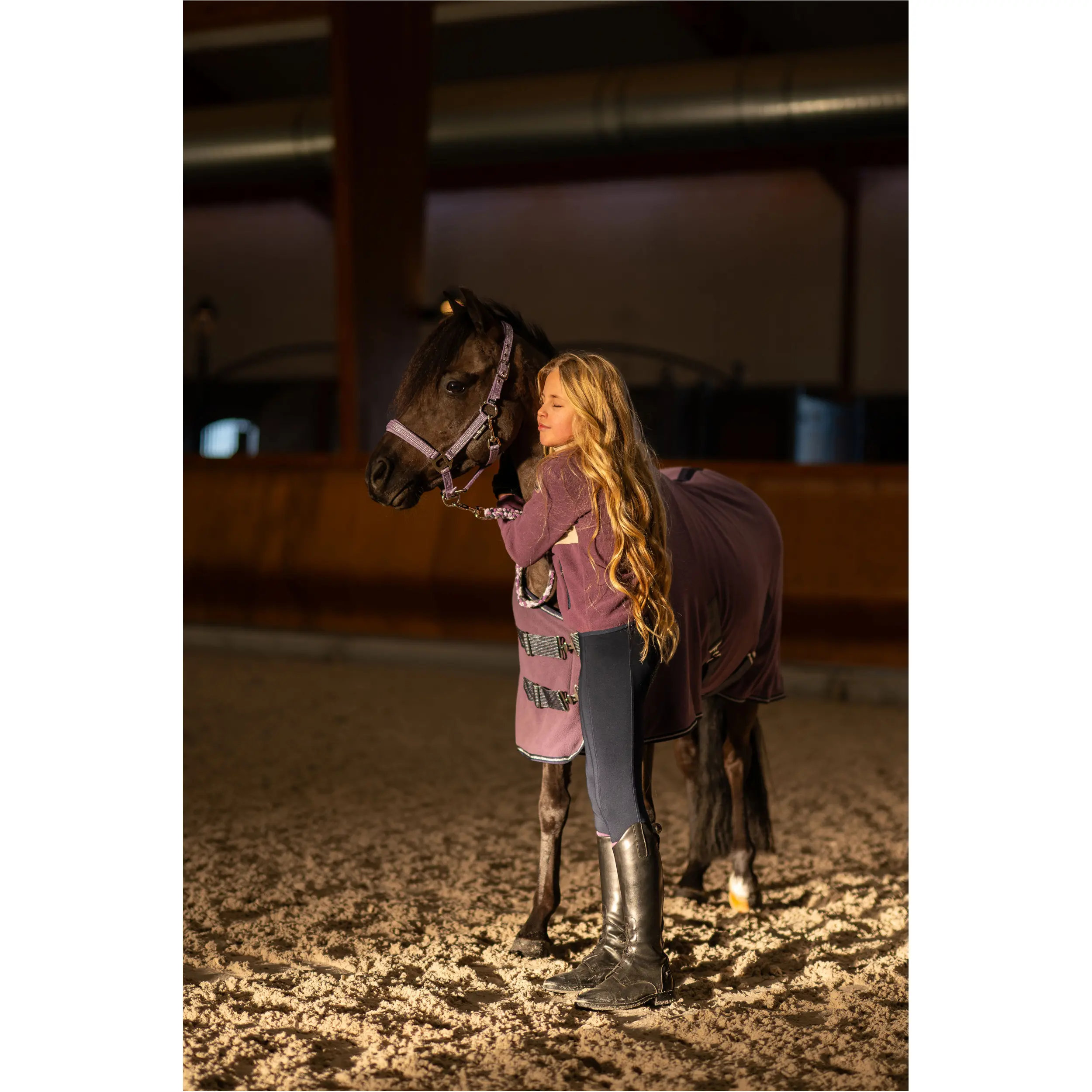 Winter Kinder Reitleggings Silikon Vollbesatz SOPHIA navy Winter Kinder Reitleggings Silikon Vollbesatz SOPHIA navy