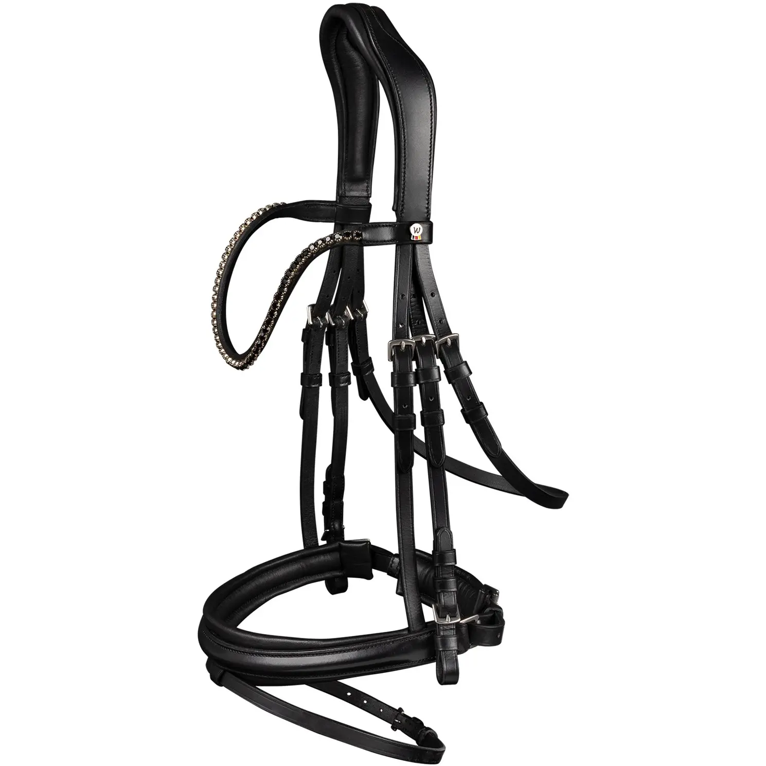 Trensenzaum X-Line FAVOURITE schwarz