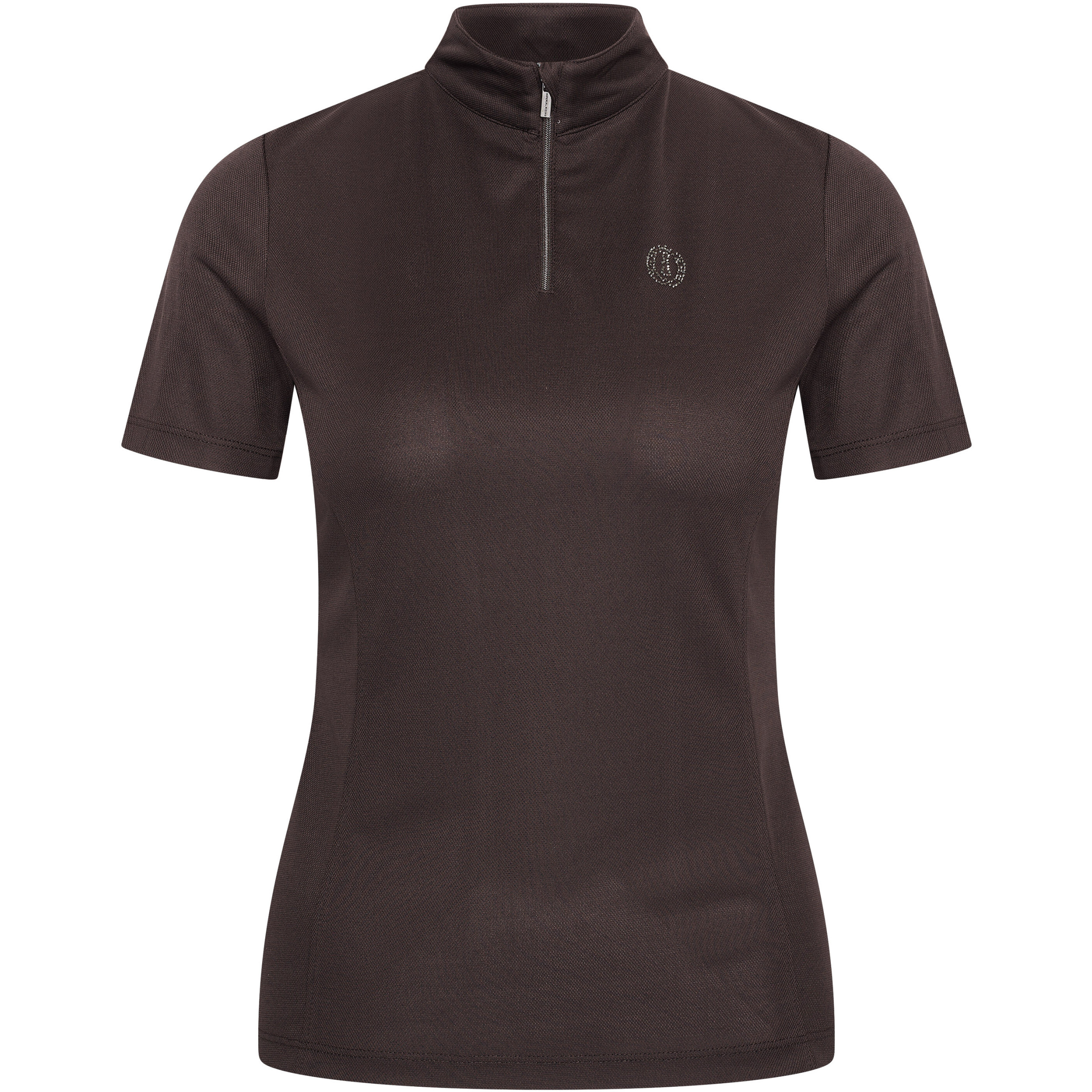 Damen Tech top IRHMarla chocolate